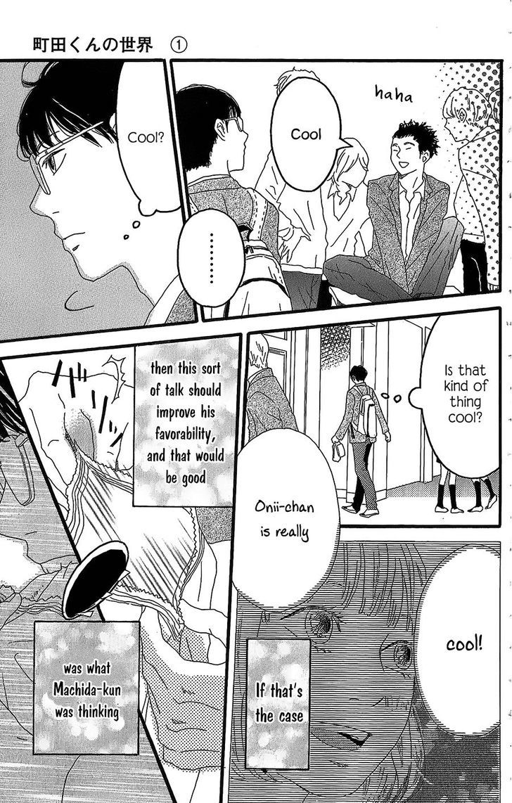 Machida-Kun No Sekai Chapter 1 #24