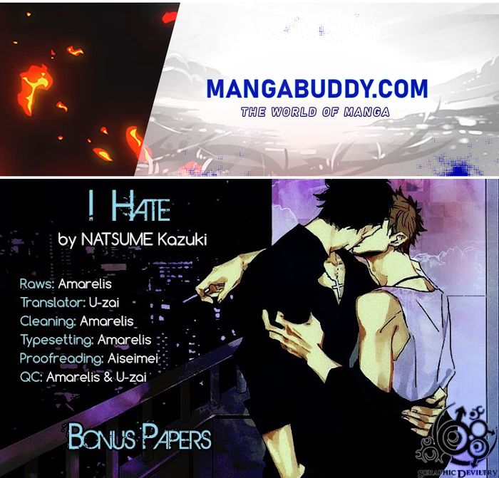 I Hate (Natsume Kazuki) Chapter 5.6 #1