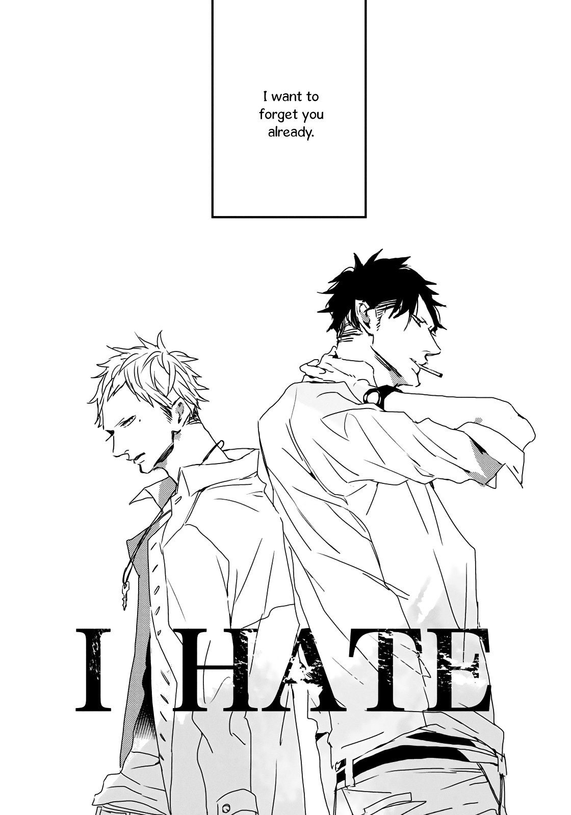 I Hate (Natsume Kazuki) Chapter 1 #9
