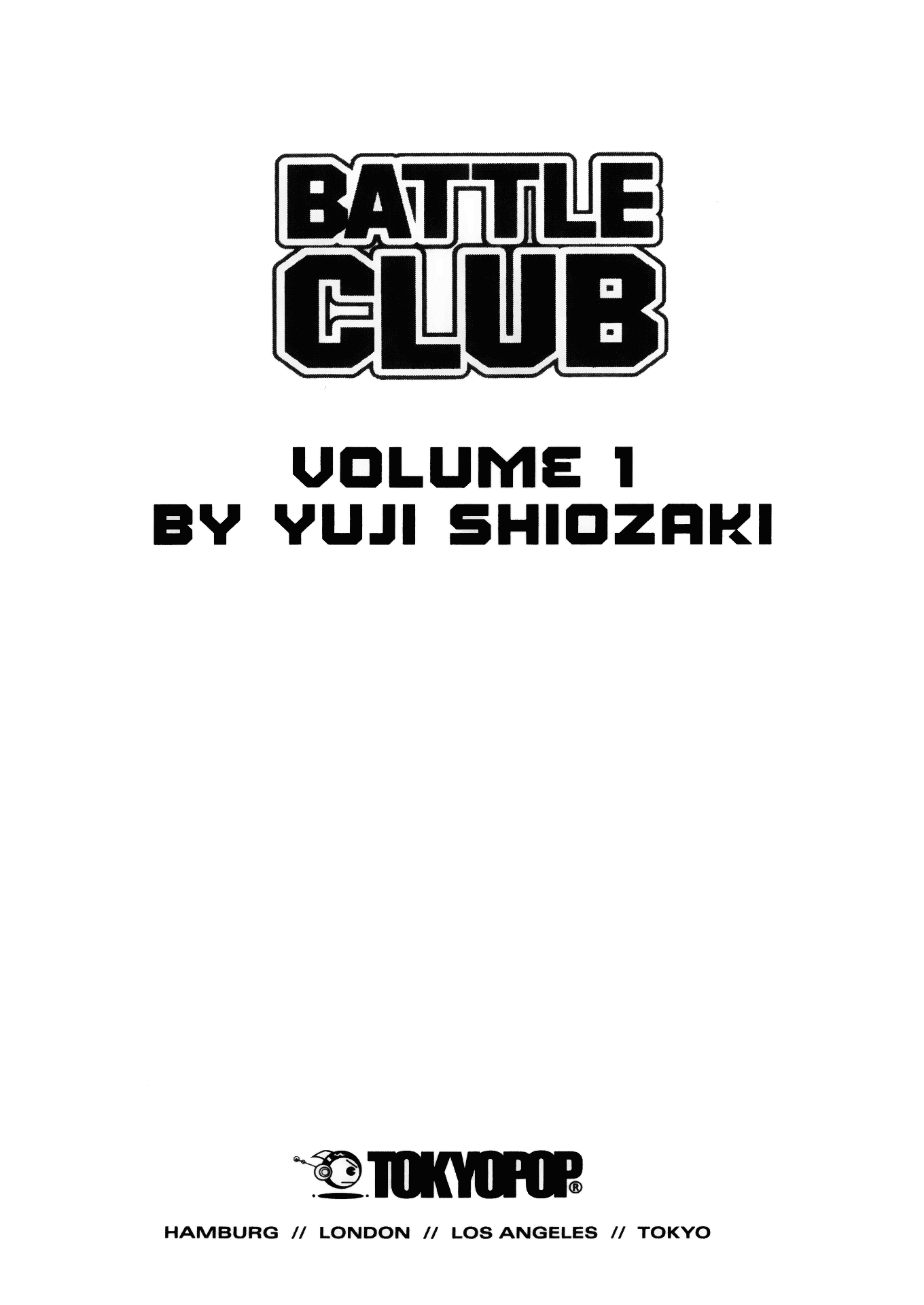 Battle Club Chapter 1 #5