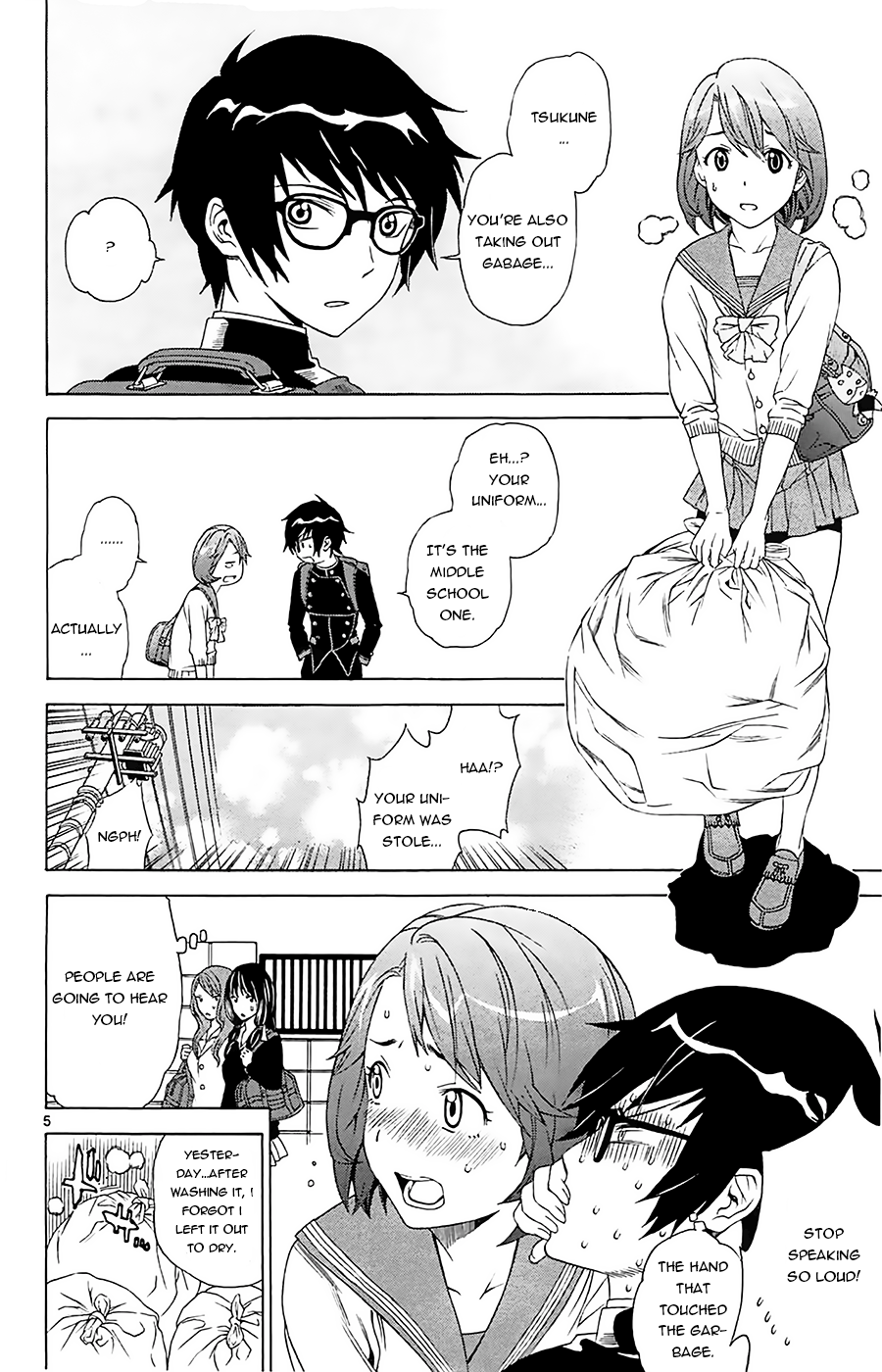 Tokisaka-San Wa Boku To Chikyuu Ni Kibishisugiru. Chapter 1 #7