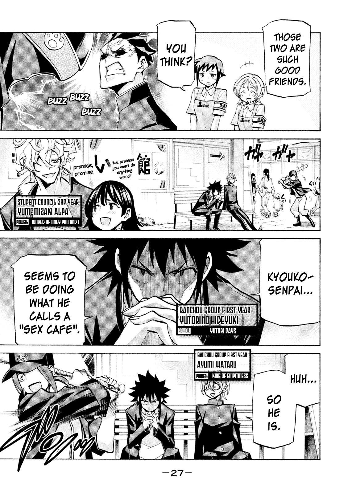 Sentou Hakai Gakuen Dangerosu Chapter 37 #25