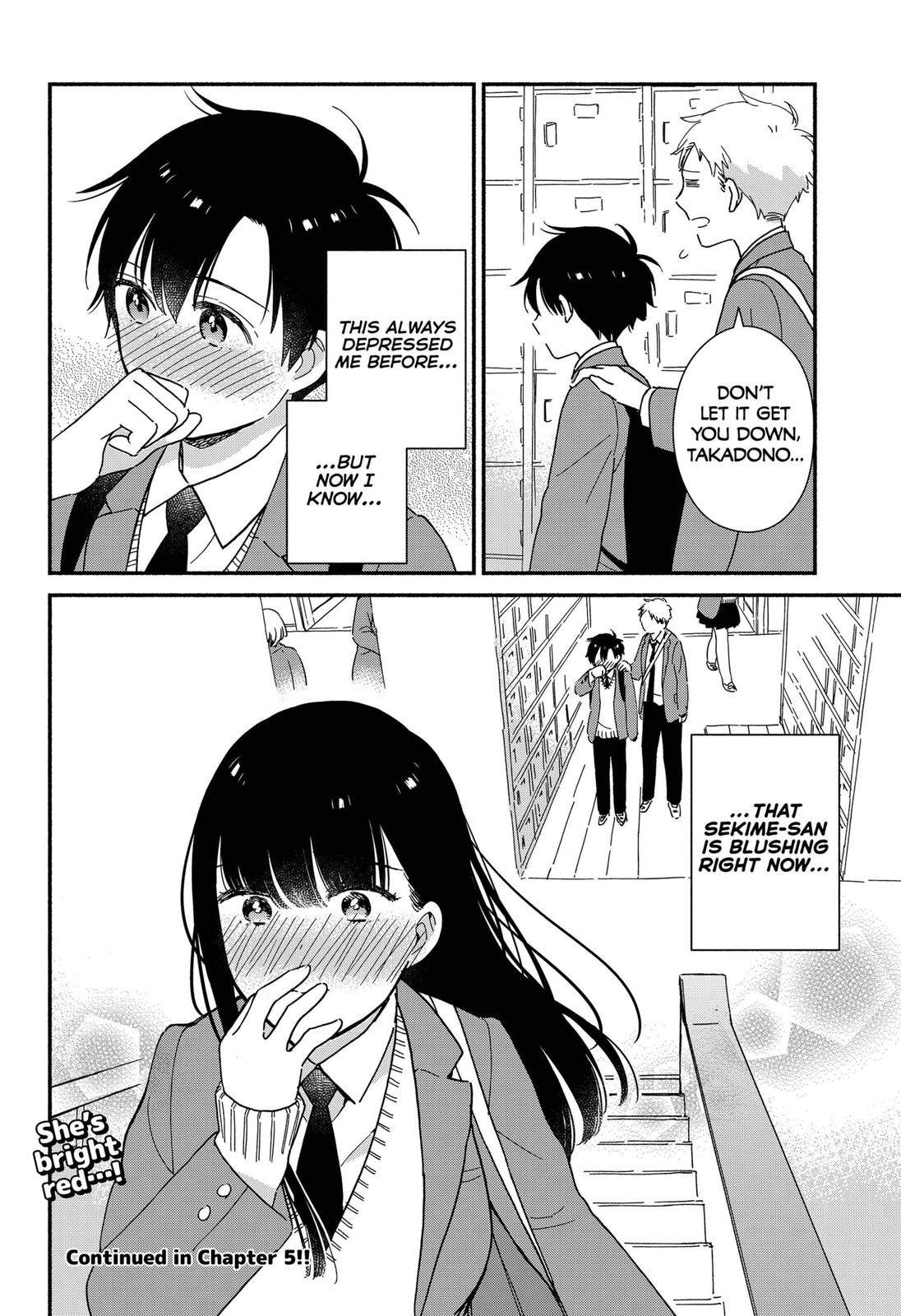 Don't Blush, Sekime-San! Chapter 4 #10