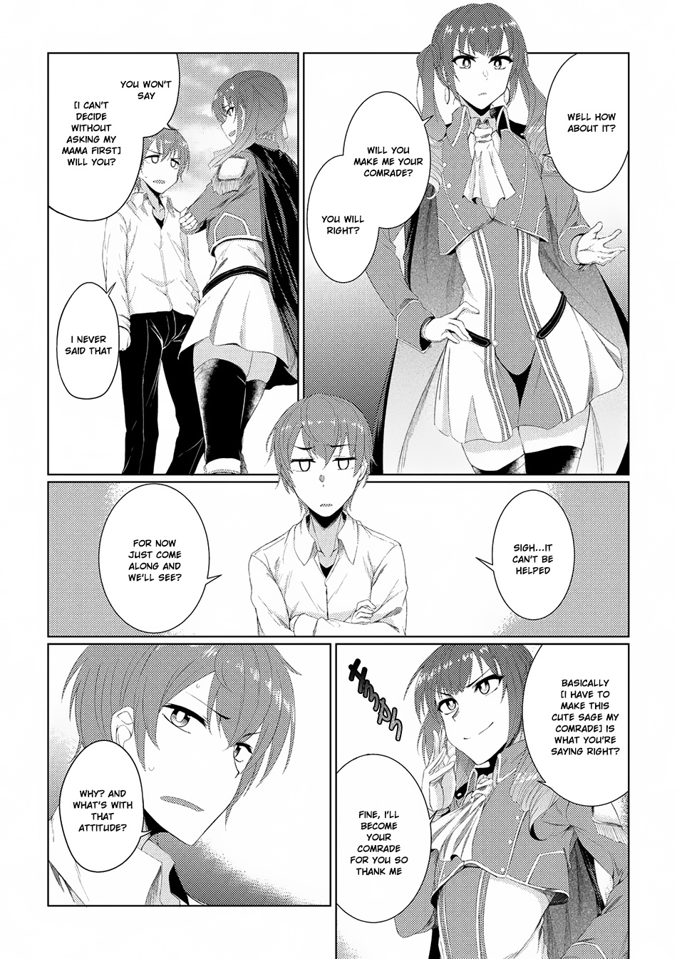 Tsuujou Kougeki Ga Zentai Kougeki De Ni-Kai Kougeki No Okaa-San Wa Suki Desu Ka? Chapter 2.4 #9