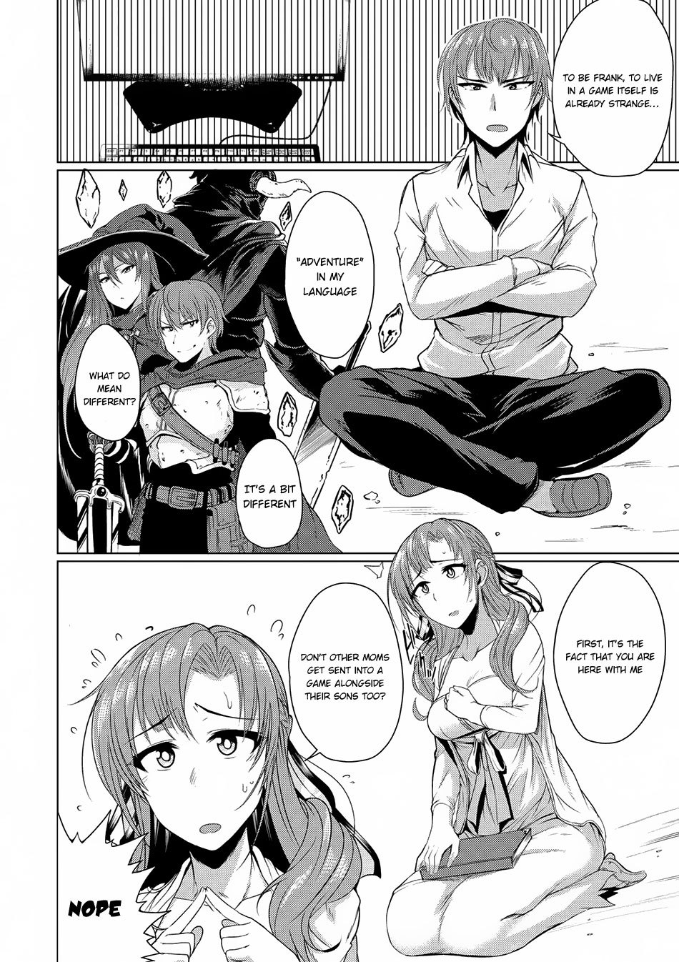 Tsuujou Kougeki Ga Zentai Kougeki De Ni-Kai Kougeki No Okaa-San Wa Suki Desu Ka? Chapter 1.4 #9