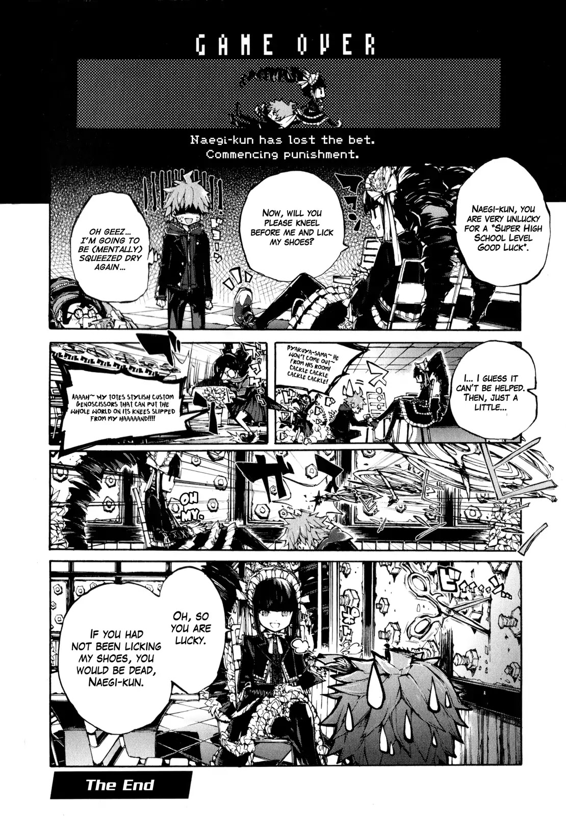 Danganronpa The Animation Comic Anthology Chapter 5 #8