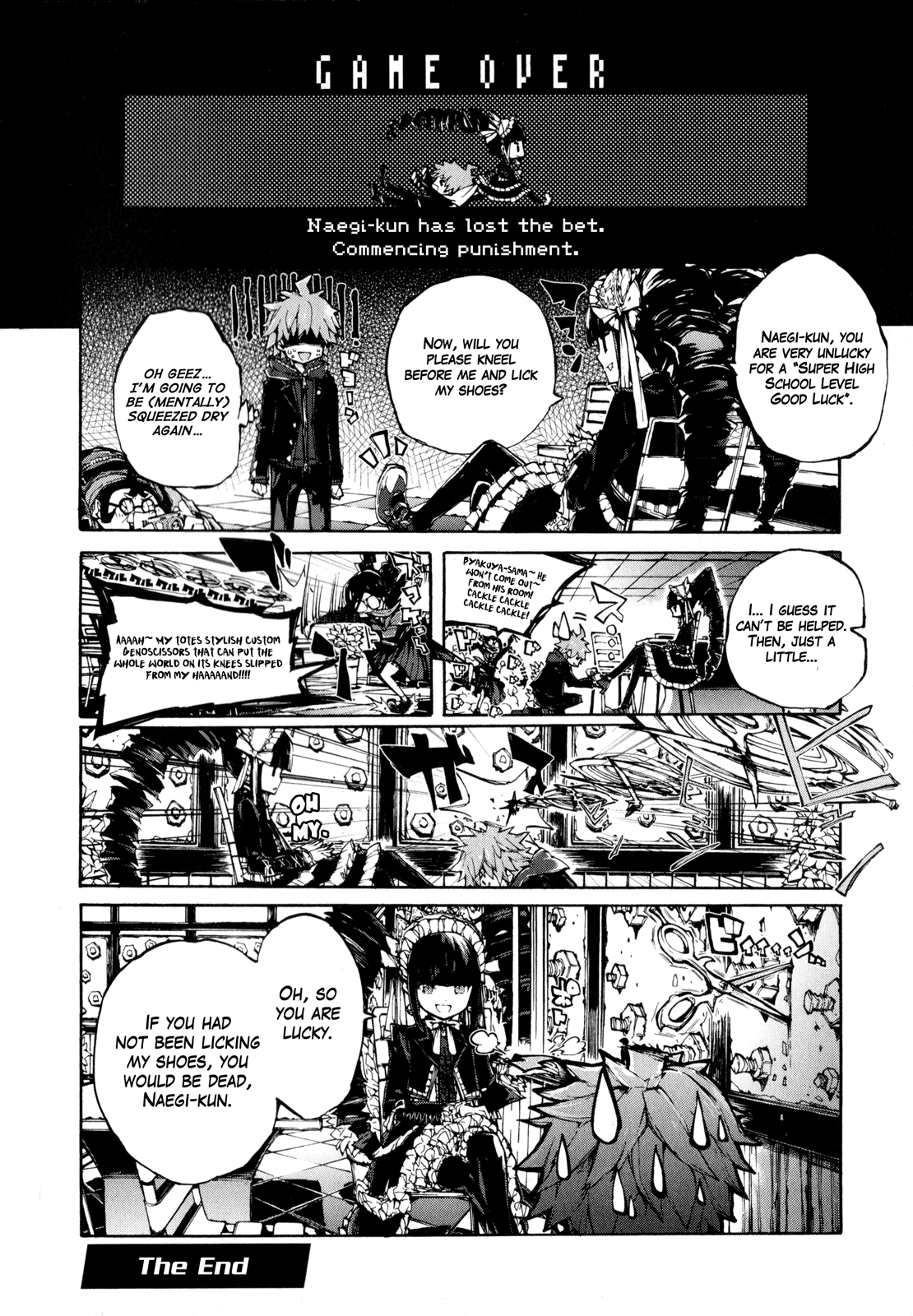 Danganronpa The Animation Comic Anthology Chapter 1 #53