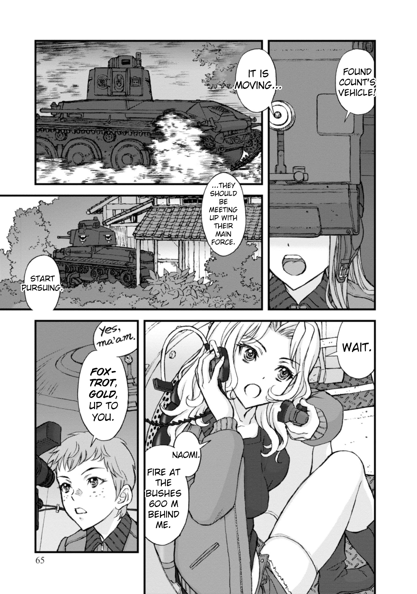 Girls Und Panzer - The Fir Tree And The Iron-Winged Witch Chapter 5 #6