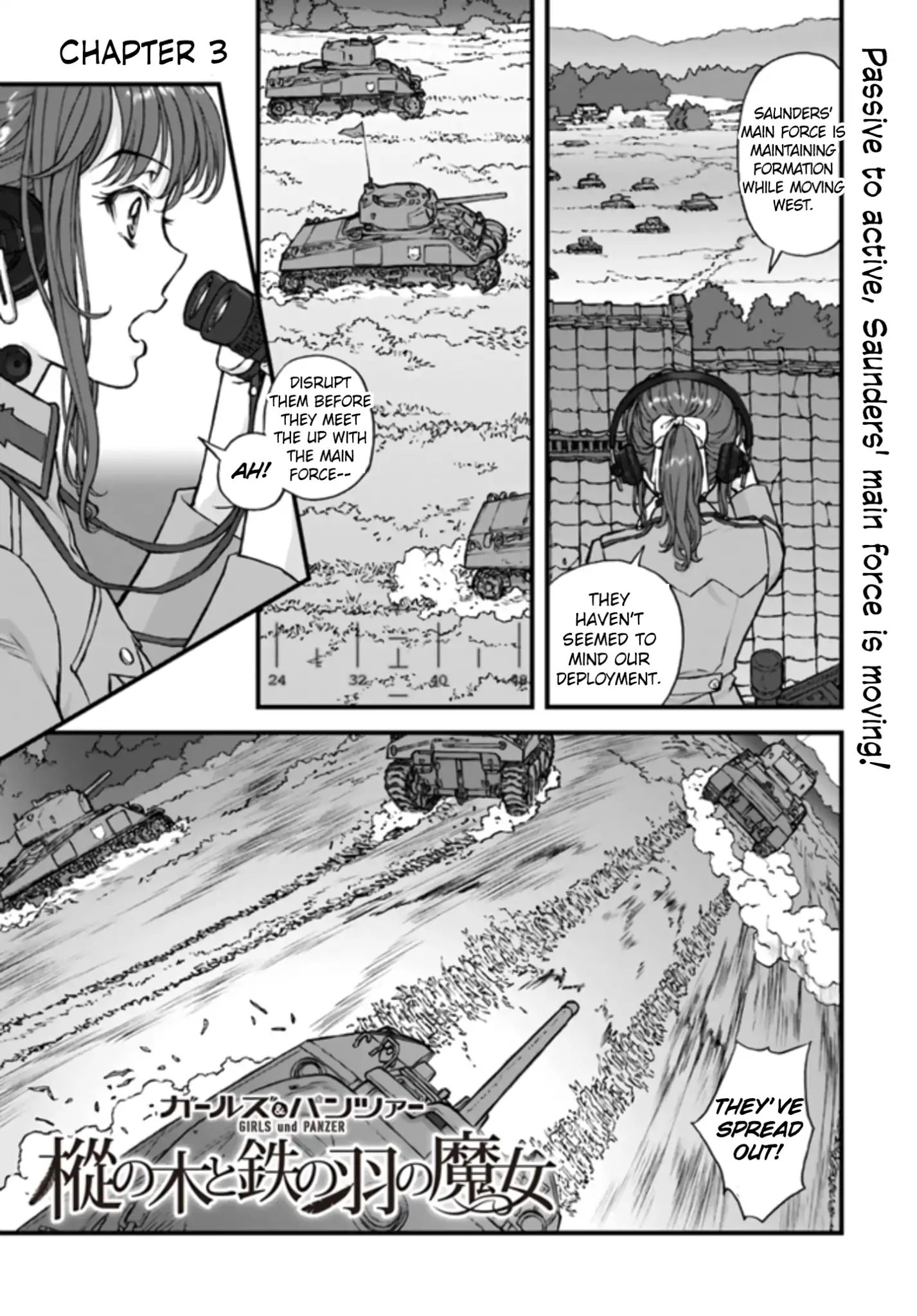 Girls Und Panzer - The Fir Tree And The Iron-Winged Witch Chapter 3 #1