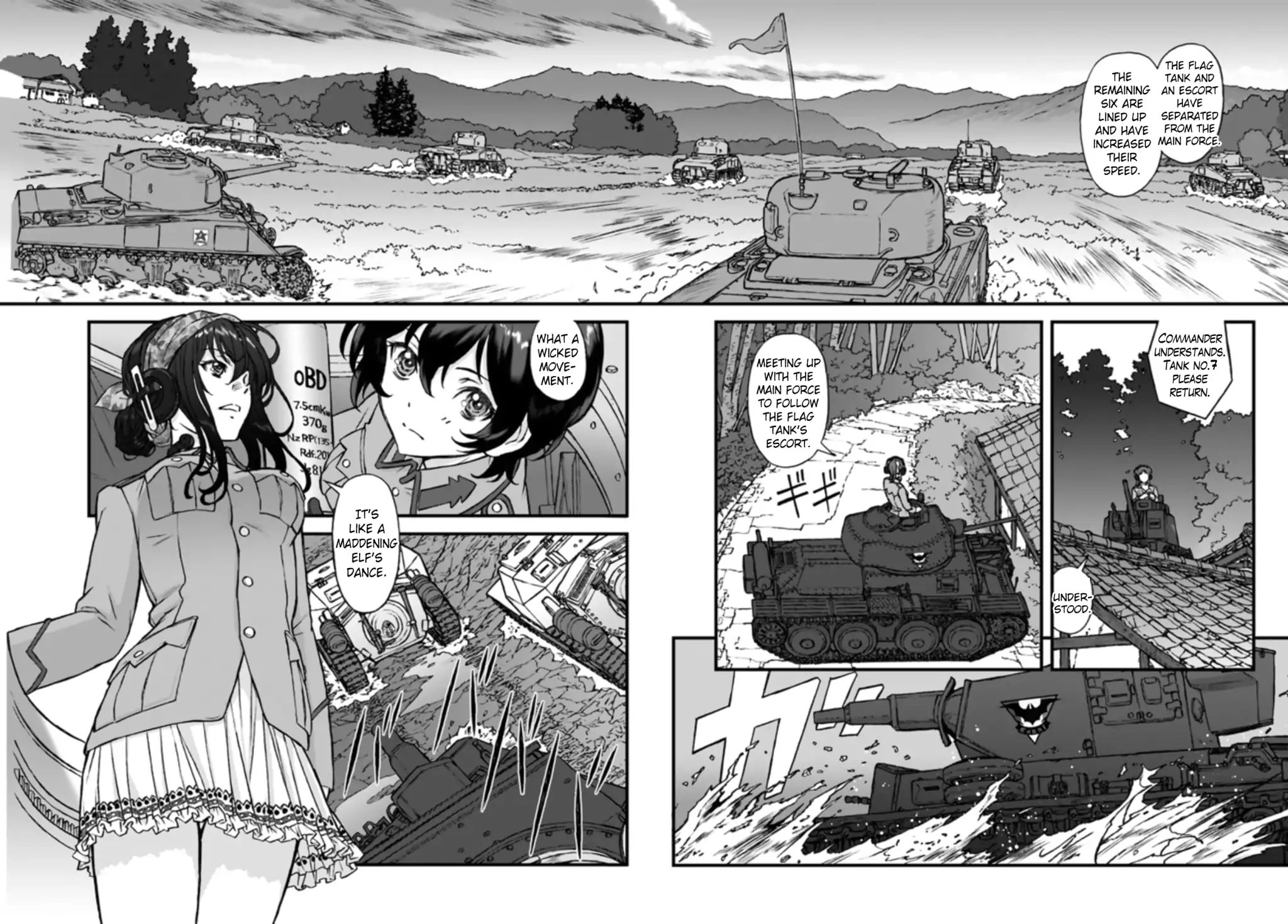Girls Und Panzer - The Fir Tree And The Iron-Winged Witch Chapter 3 #2