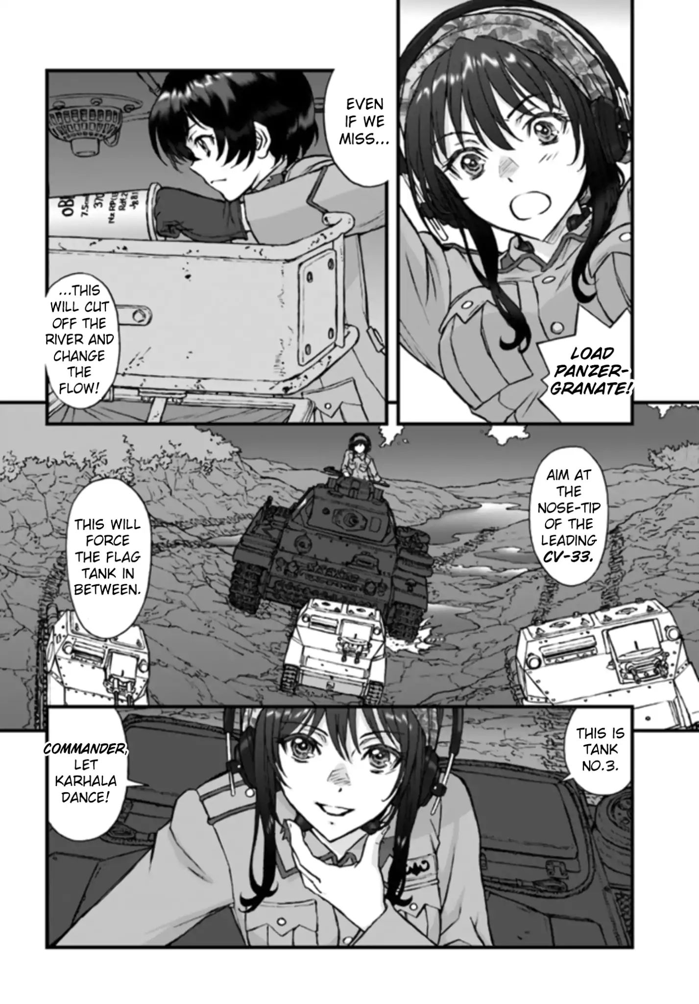 Girls Und Panzer - The Fir Tree And The Iron-Winged Witch Chapter 3 #3