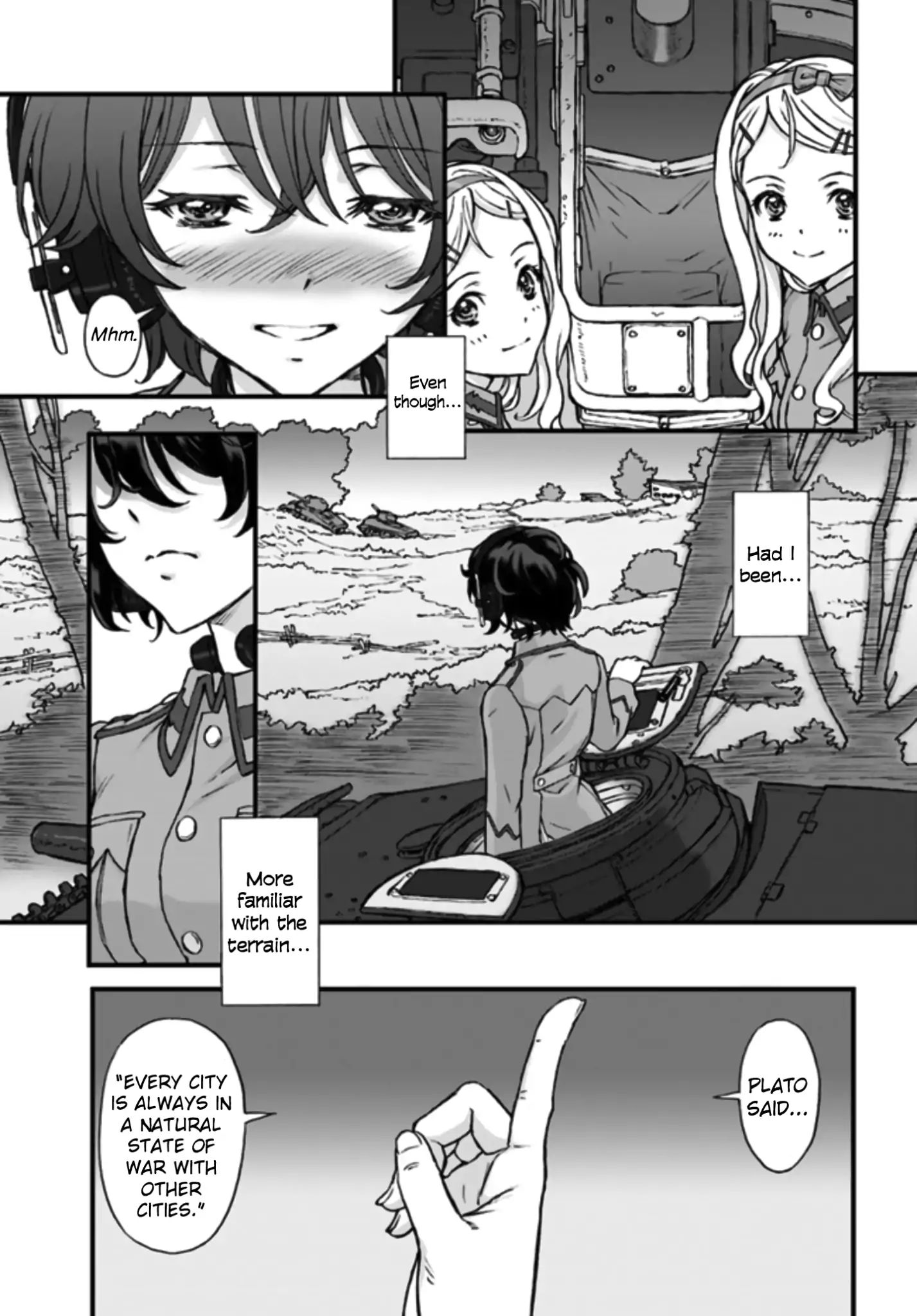 Girls Und Panzer - The Fir Tree And The Iron-Winged Witch Chapter 1 #14