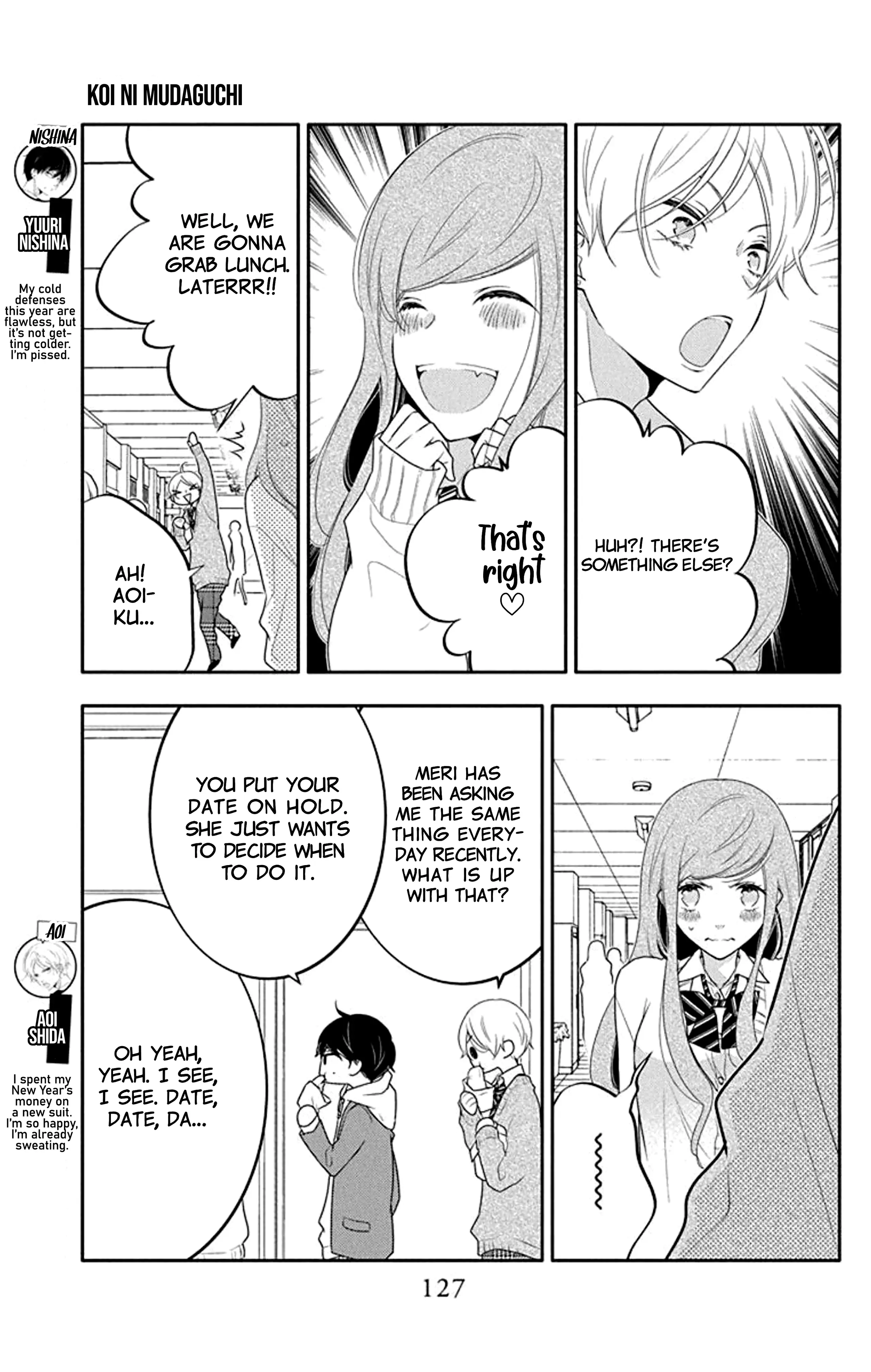 Koi Ni Mudaguchi Chapter 20 #5