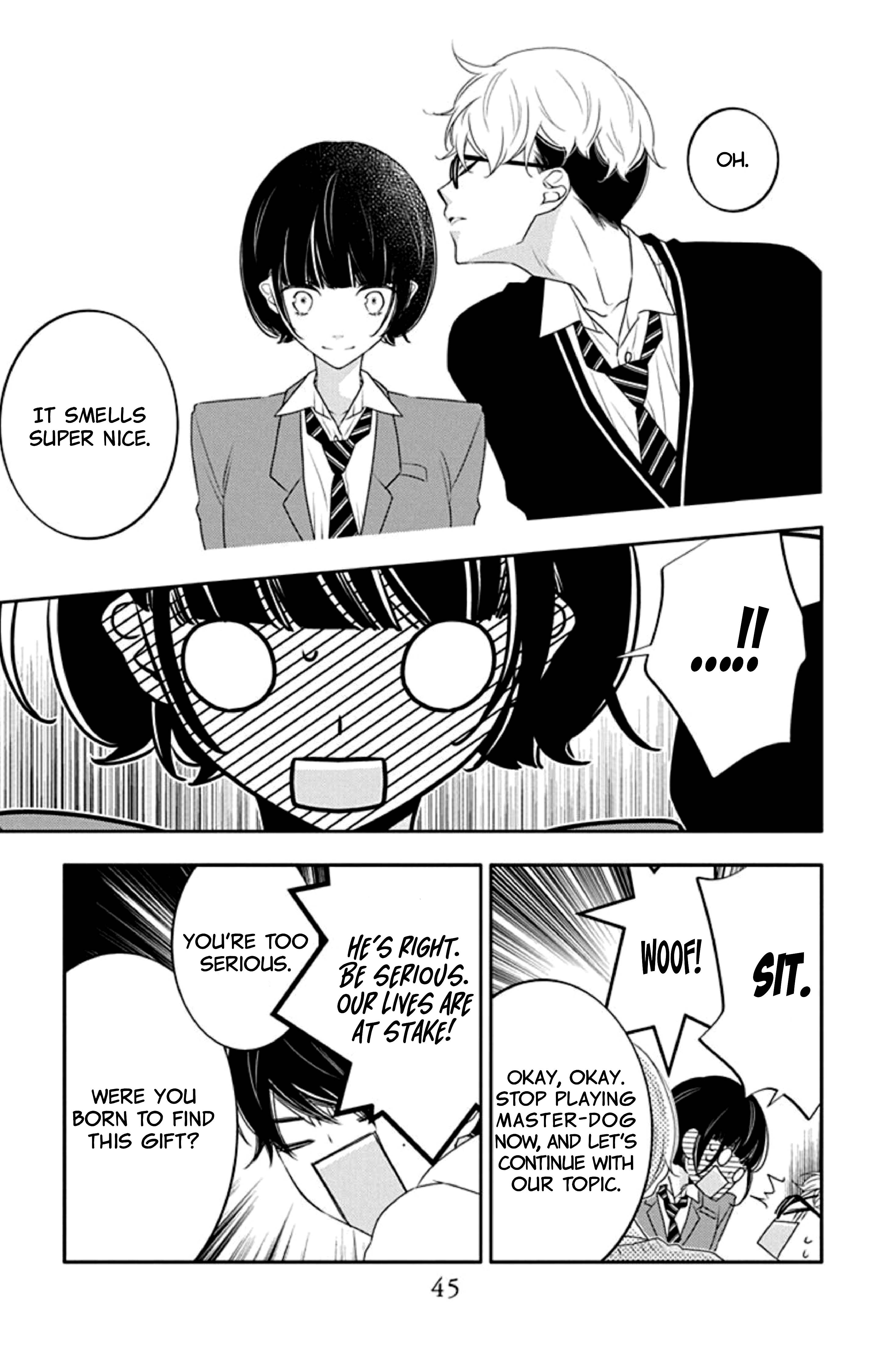 Koi Ni Mudaguchi Chapter 17 #13