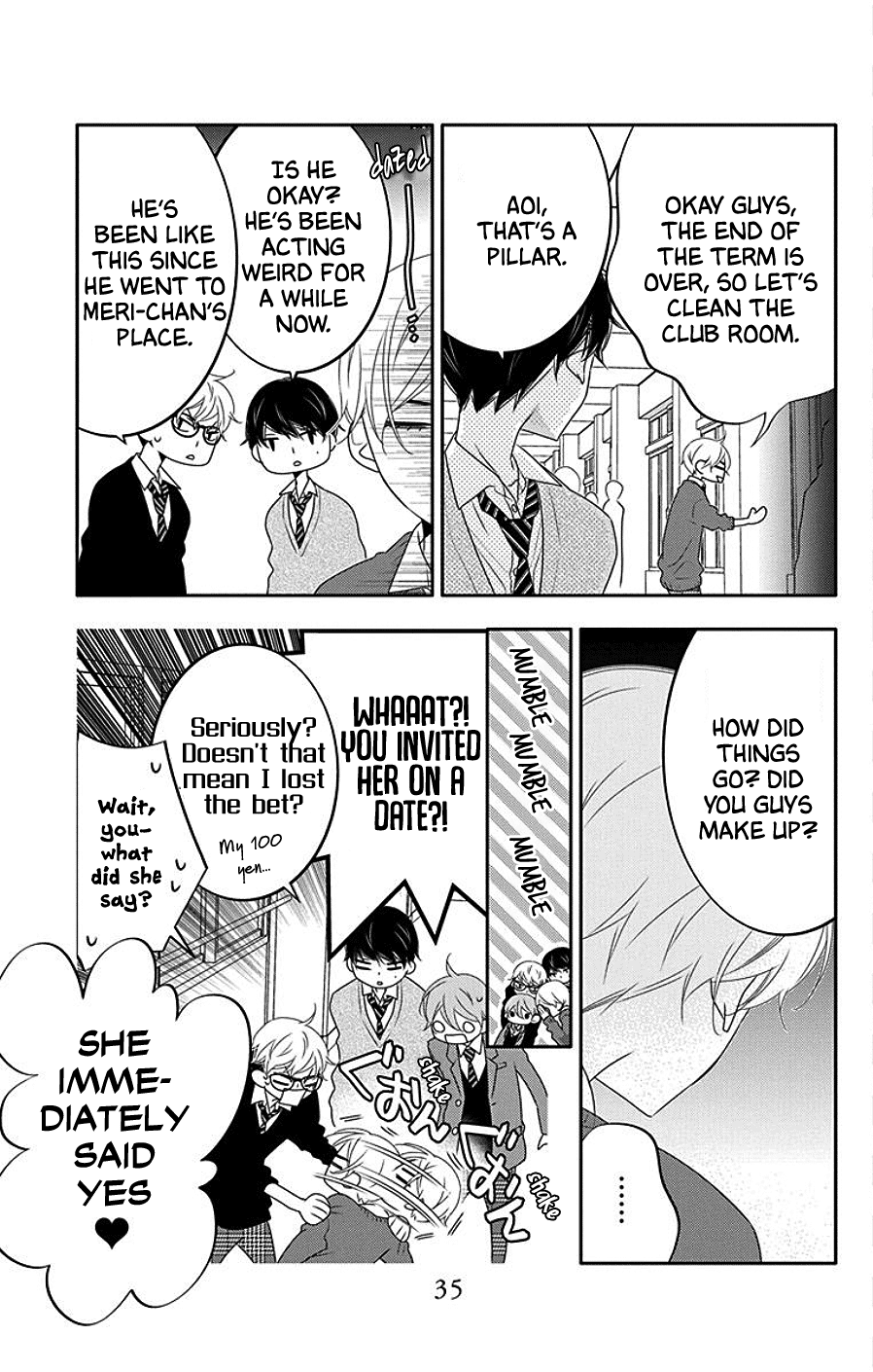 Koi Ni Mudaguchi Chapter 7 #3