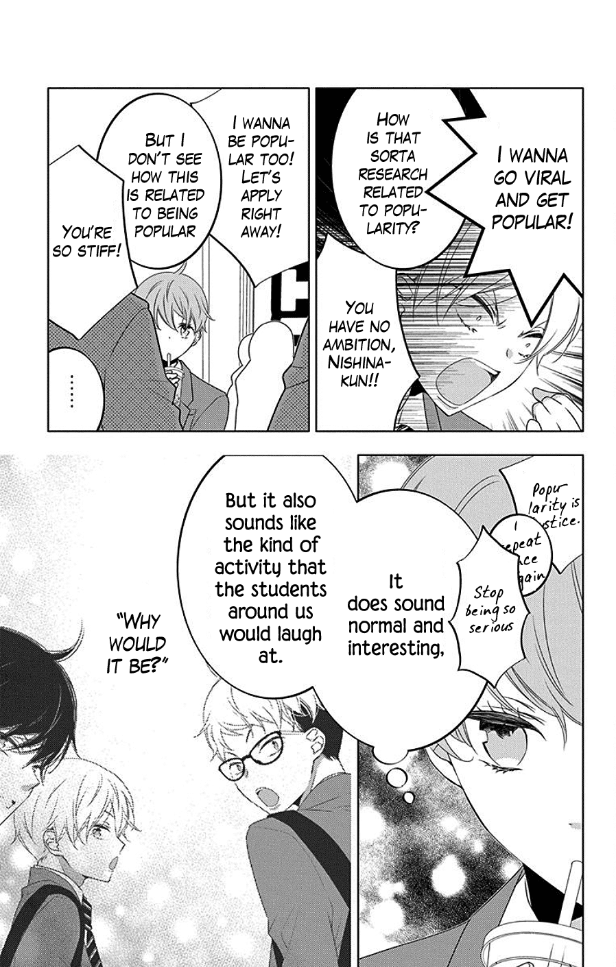 Koi Ni Mudaguchi Chapter 7 #19