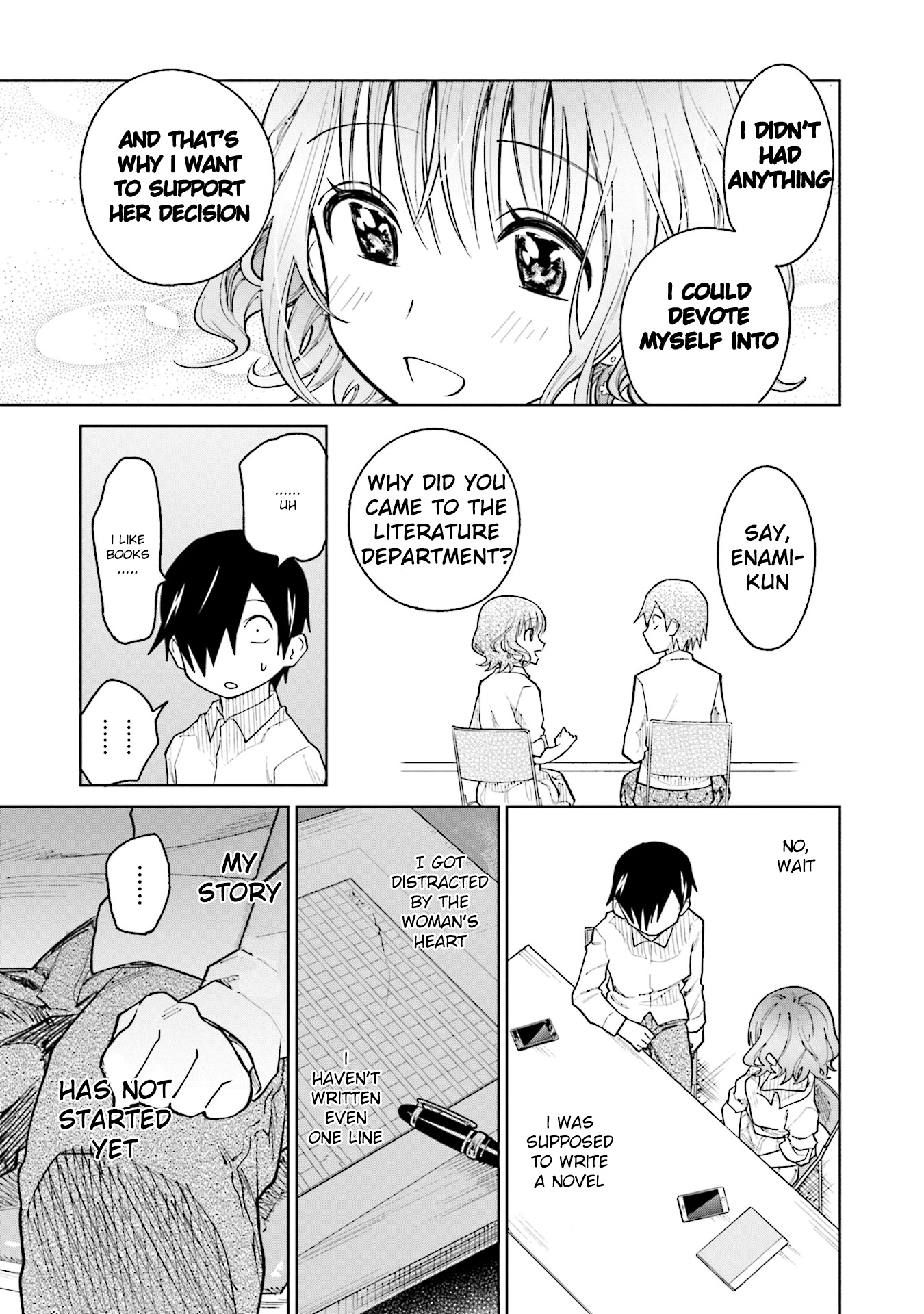 Enami-Kun Wa Ikiru No Ga Tsurai Chapter 10 #15