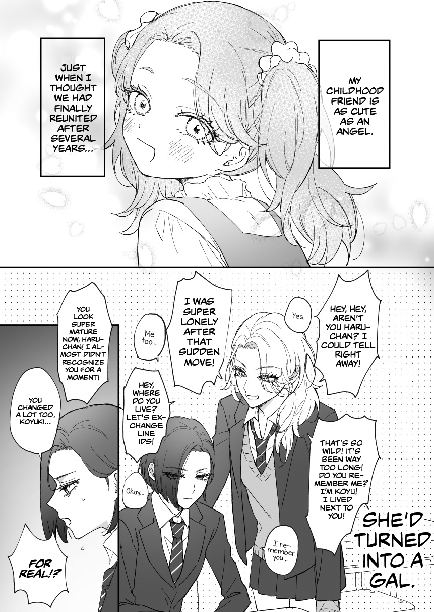 My Angel Childhood Friend Was A Gal When We Met Again Chapter 1 #1