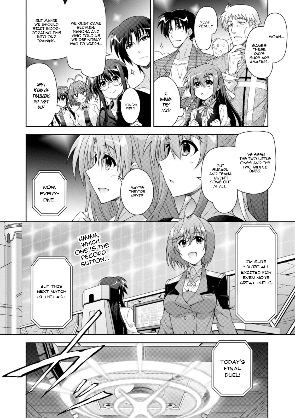 Mahou Shoujo Lyrical Nanoha Innocents Chapter 16 #14