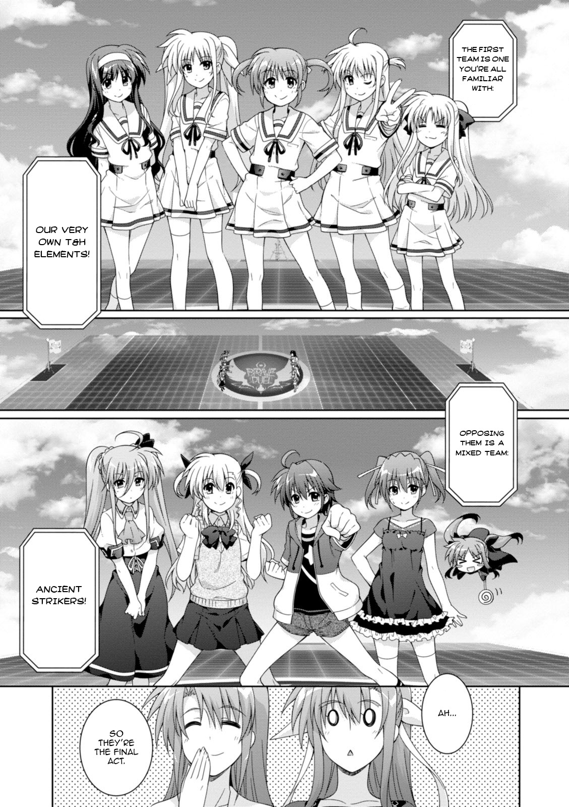 Mahou Shoujo Lyrical Nanoha Innocents Chapter 16 #15