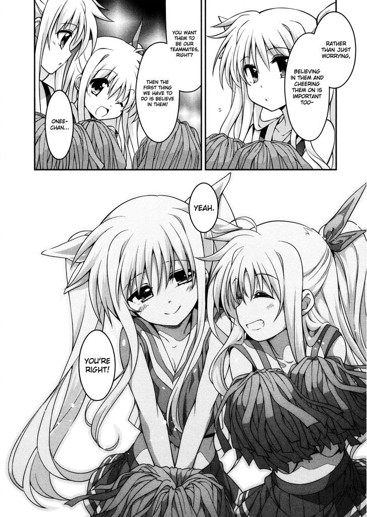 Mahou Shoujo Lyrical Nanoha Innocents Chapter 6 #25