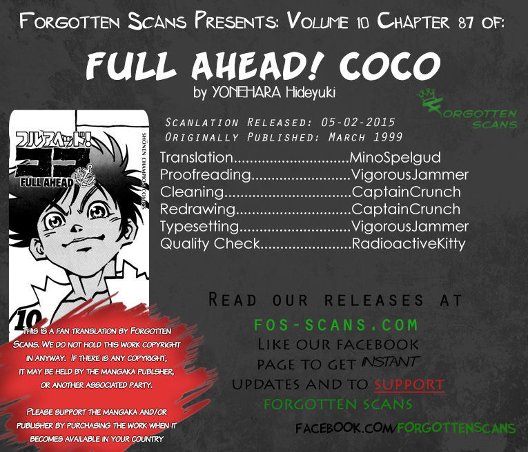 Full Ahead! Coco Chapter 87 #1