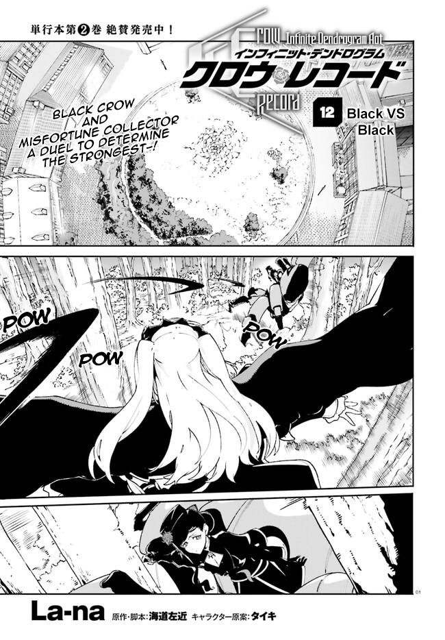 Crow Record: Infinite Dendrogram Another Chapter 12 #1