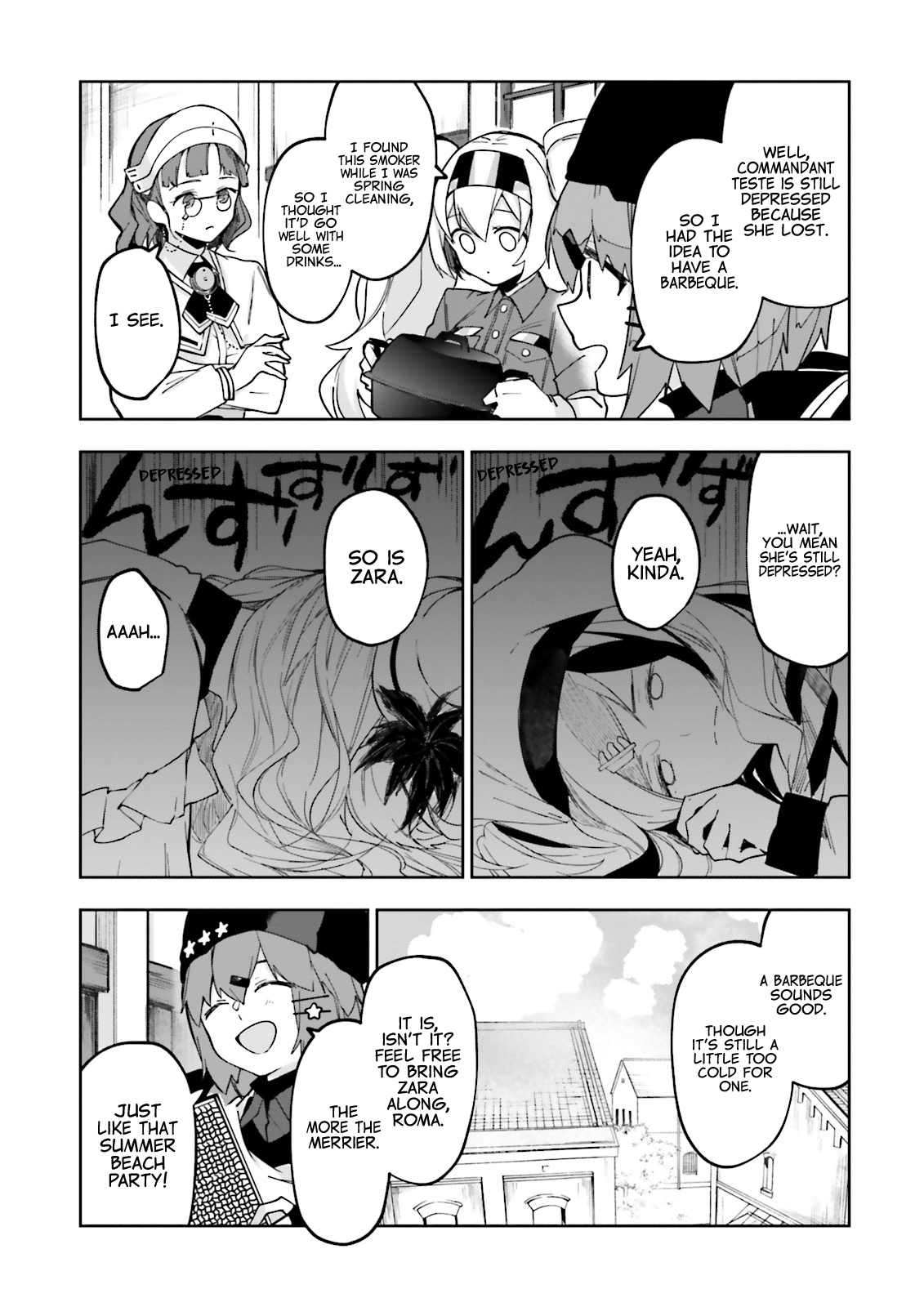 Kantai Collection -Kancolle- Tonight, Another "salute"! Chapter 22 #4