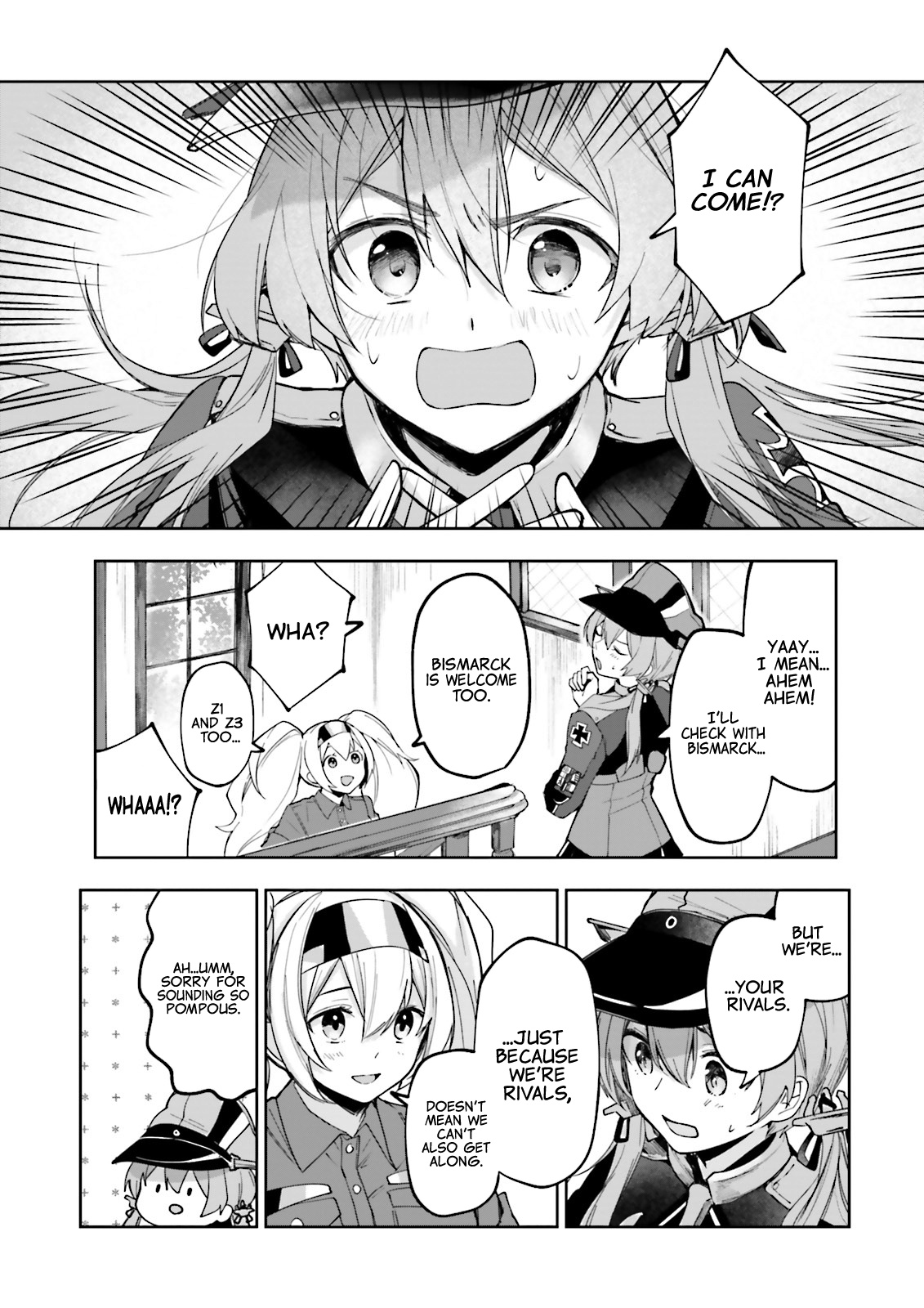 Kantai Collection -Kancolle- Tonight, Another "salute"! Chapter 22 #6