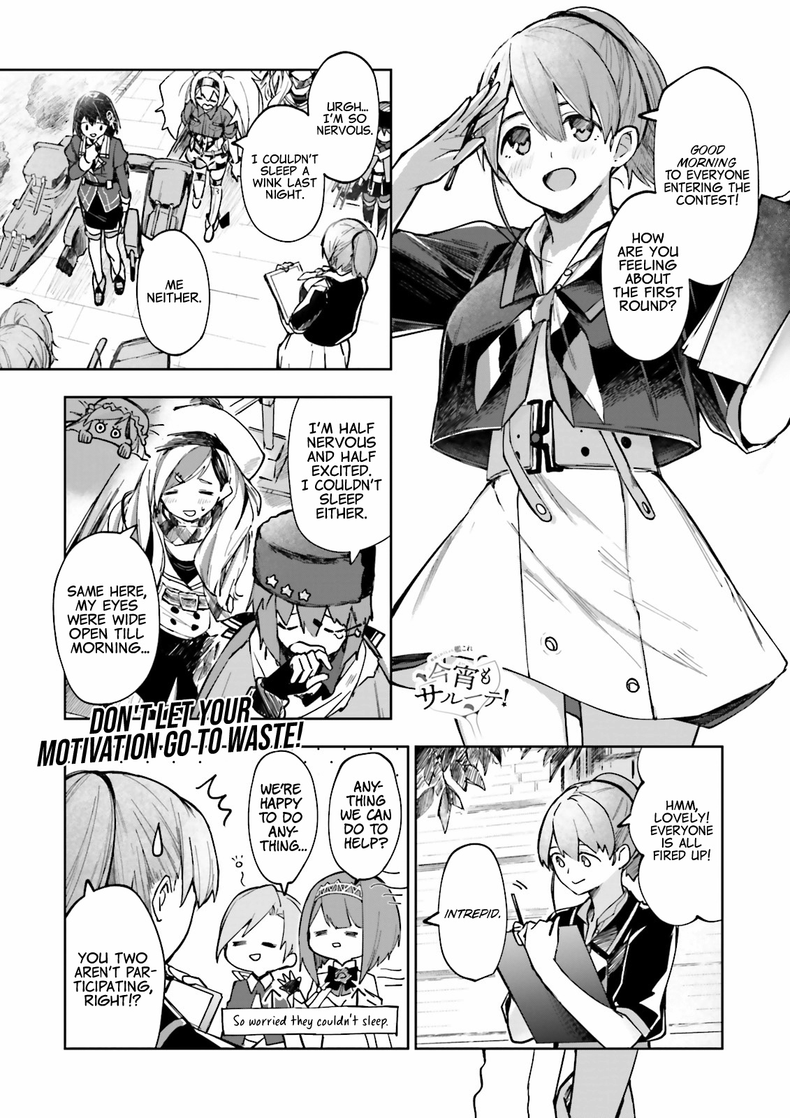 Kantai Collection -Kancolle- Tonight, Another "salute"! Chapter 20 #1