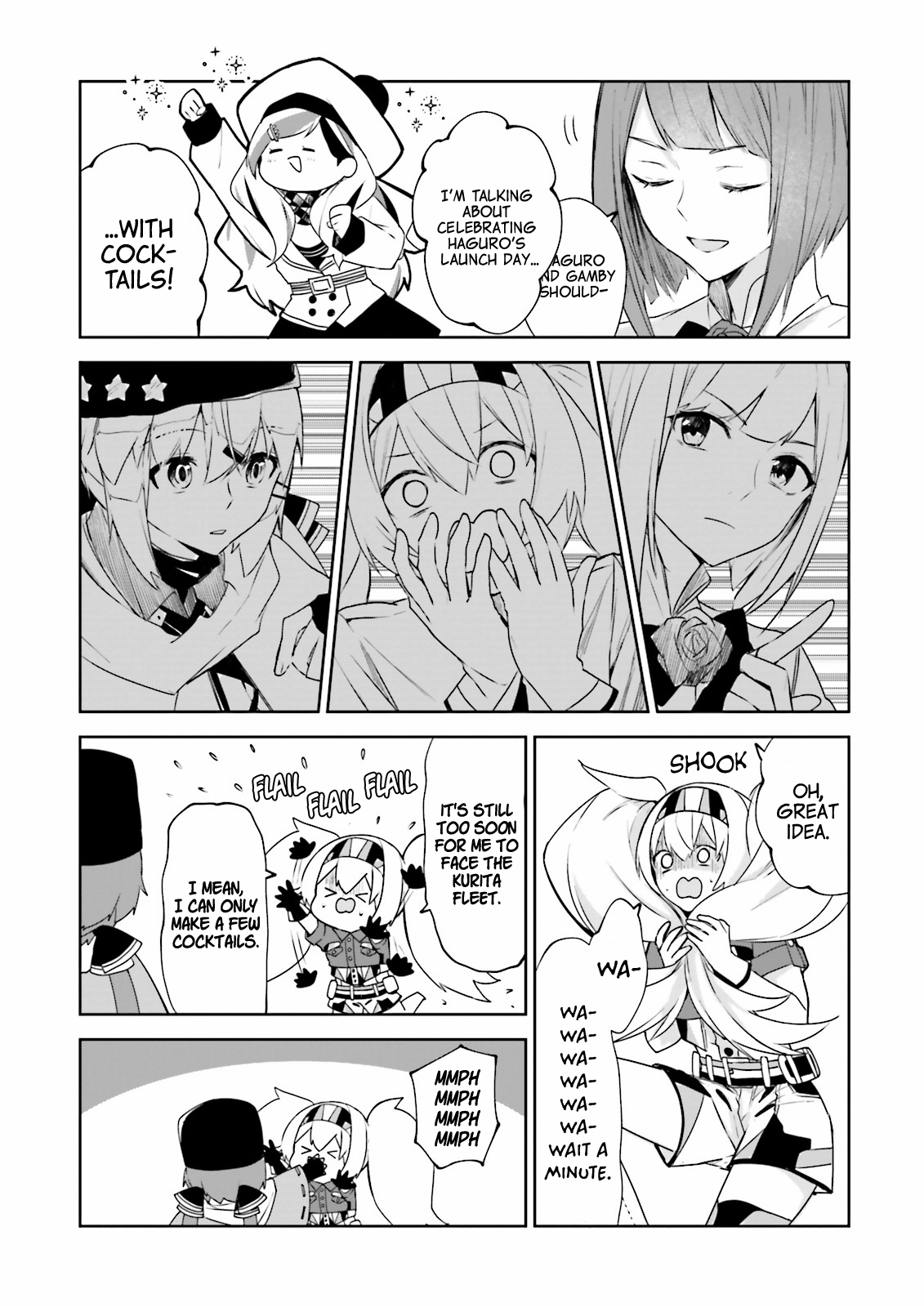 Kantai Collection -Kancolle- Tonight, Another "salute"! Chapter 16 #4