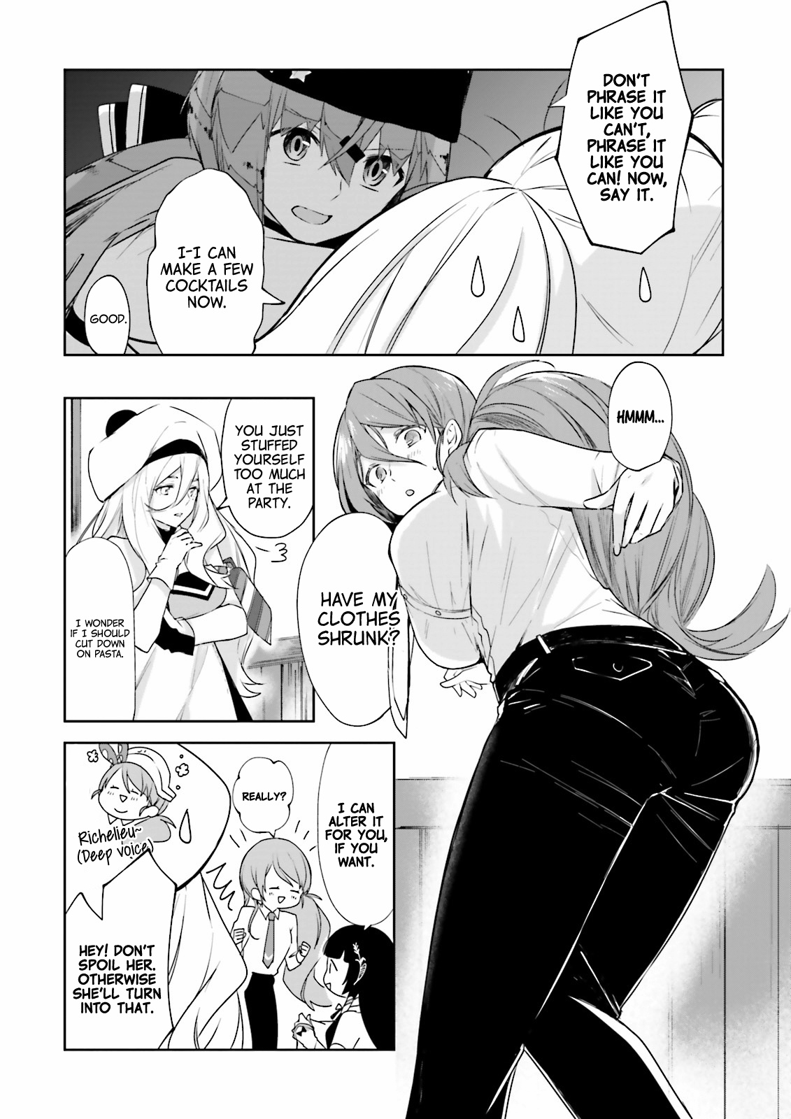 Kantai Collection -Kancolle- Tonight, Another "salute"! Chapter 16 #5