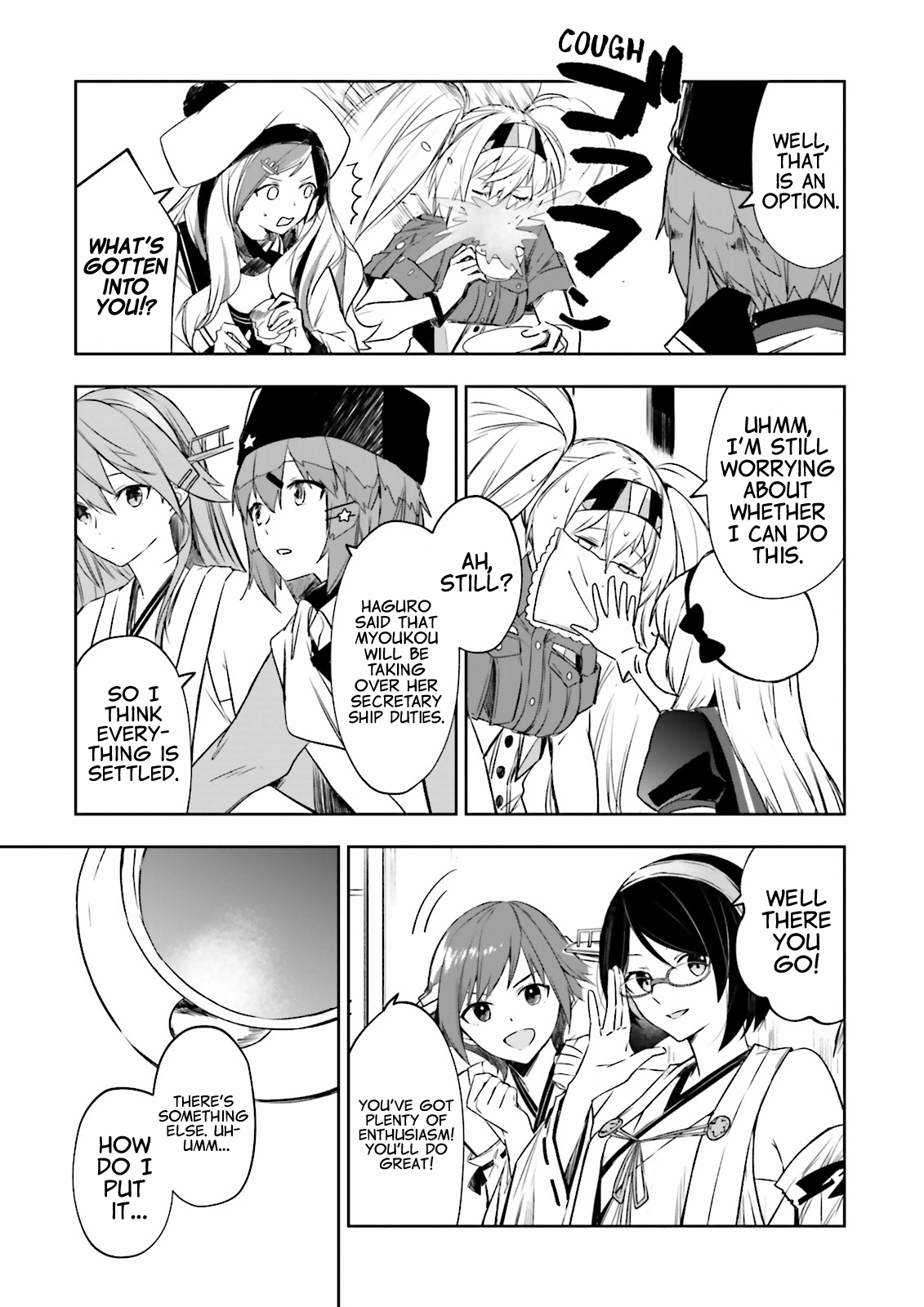 Kantai Collection -Kancolle- Tonight, Another "salute"! Chapter 17 #5