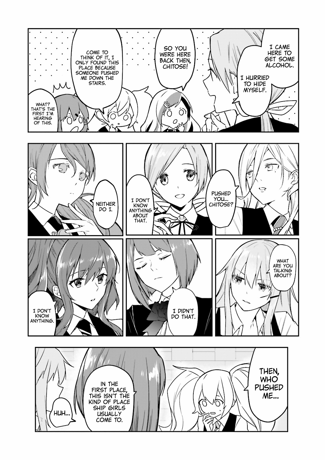 Kantai Collection -Kancolle- Tonight, Another "salute"! Chapter 18 #13