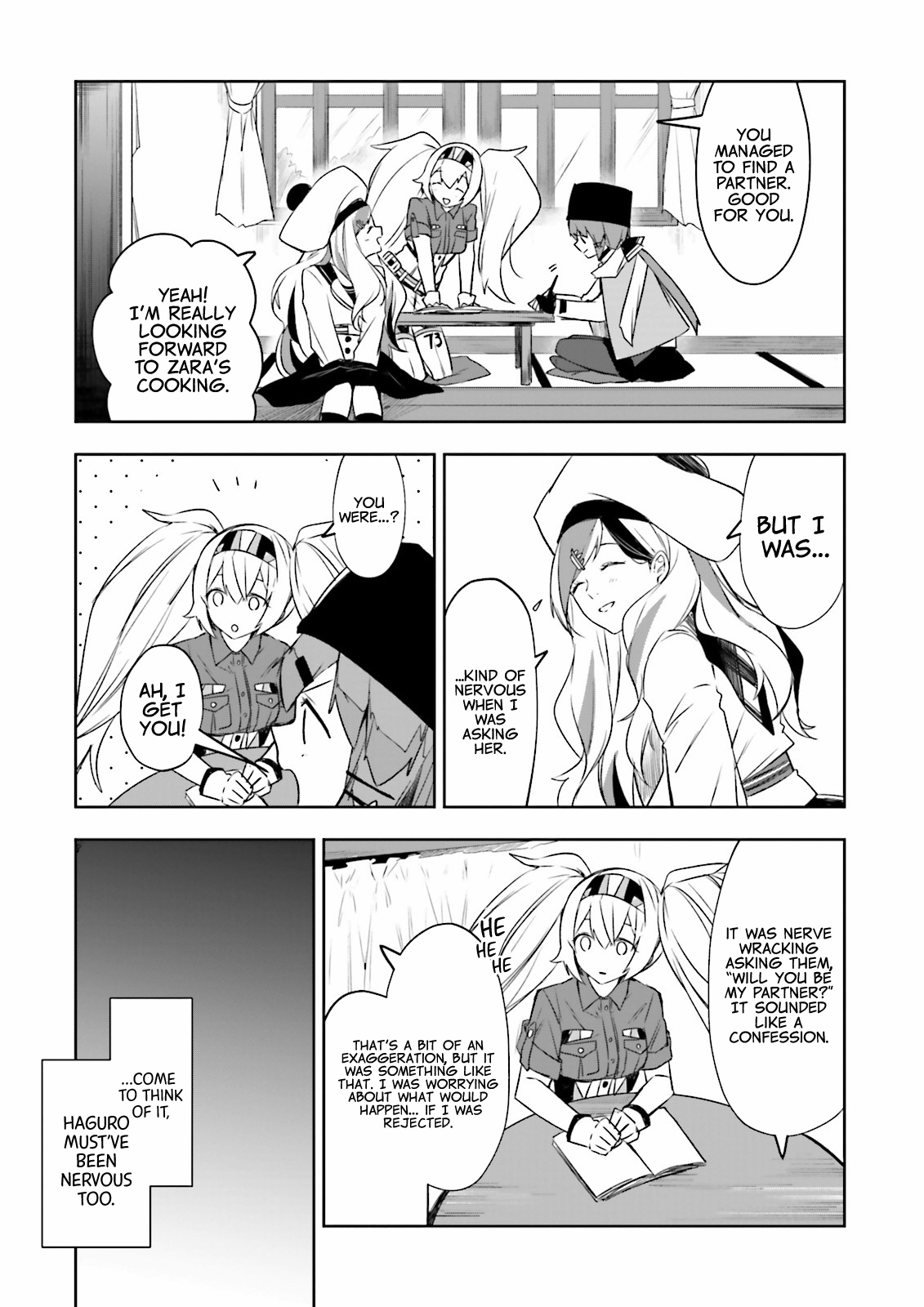 Kantai Collection -Kancolle- Tonight, Another "salute"! Chapter 17 #22