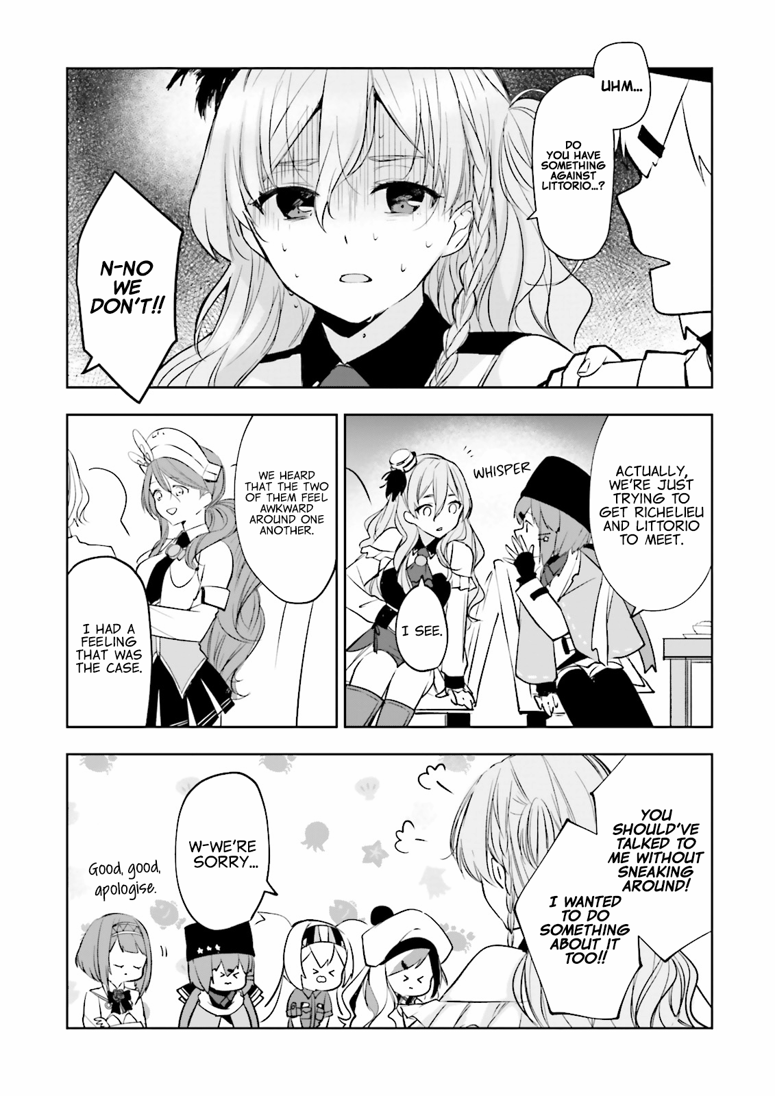 Kantai Collection -Kancolle- Tonight, Another "salute"! Chapter 13 #16