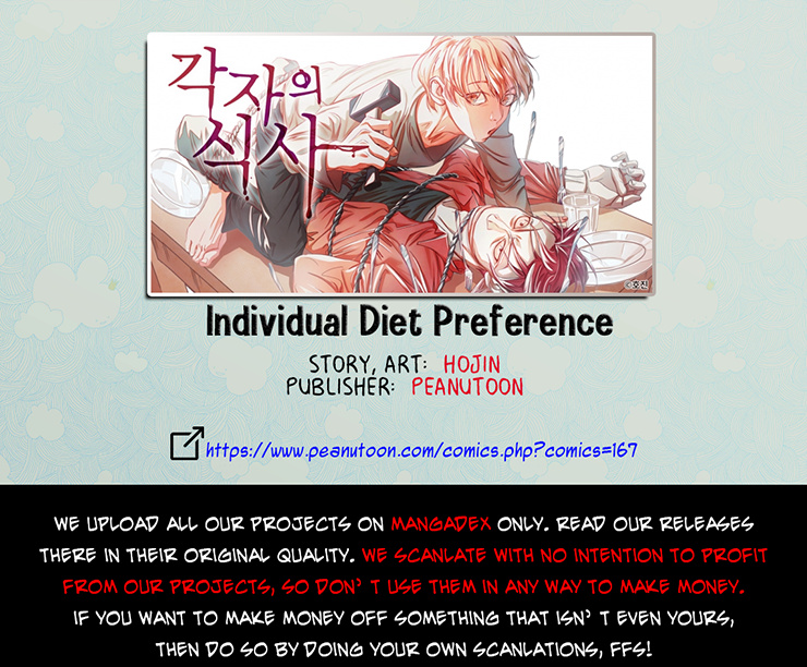 Individual Diet Preference Chapter 3 #3