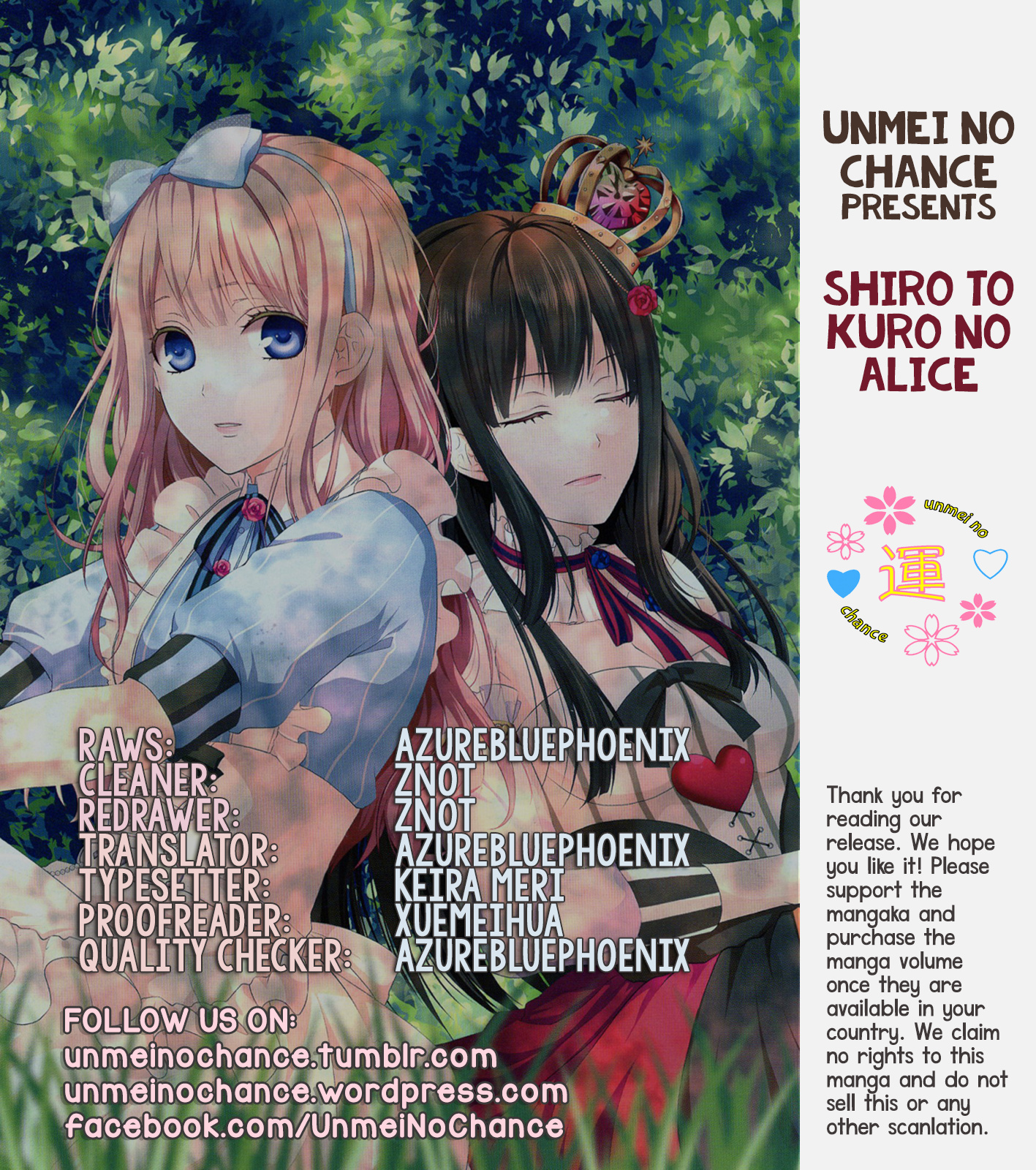 Shiro To Kuro No Alice Chapter 5 #1