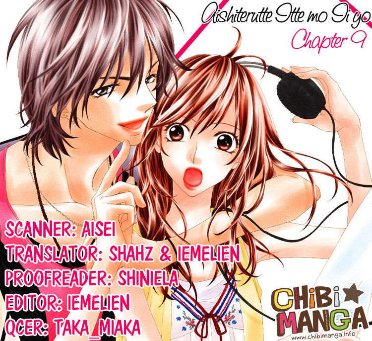 Aishiteru Tte Itte Mo Ii Yo Chapter 9 #1