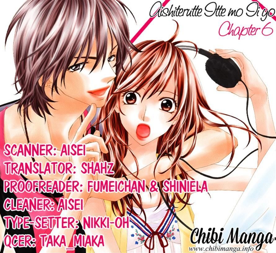 Aishiteru Tte Itte Mo Ii Yo Chapter 6 #36