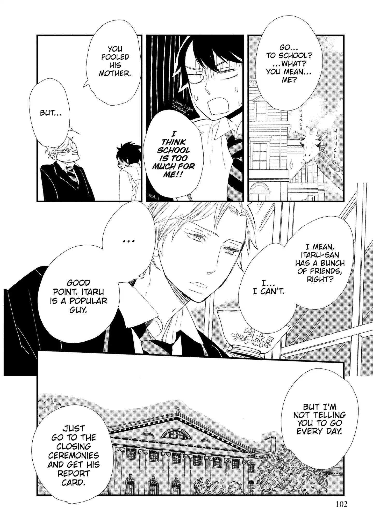 Ouji-Sama To Haiiro No Hibi Chapter 3 #18