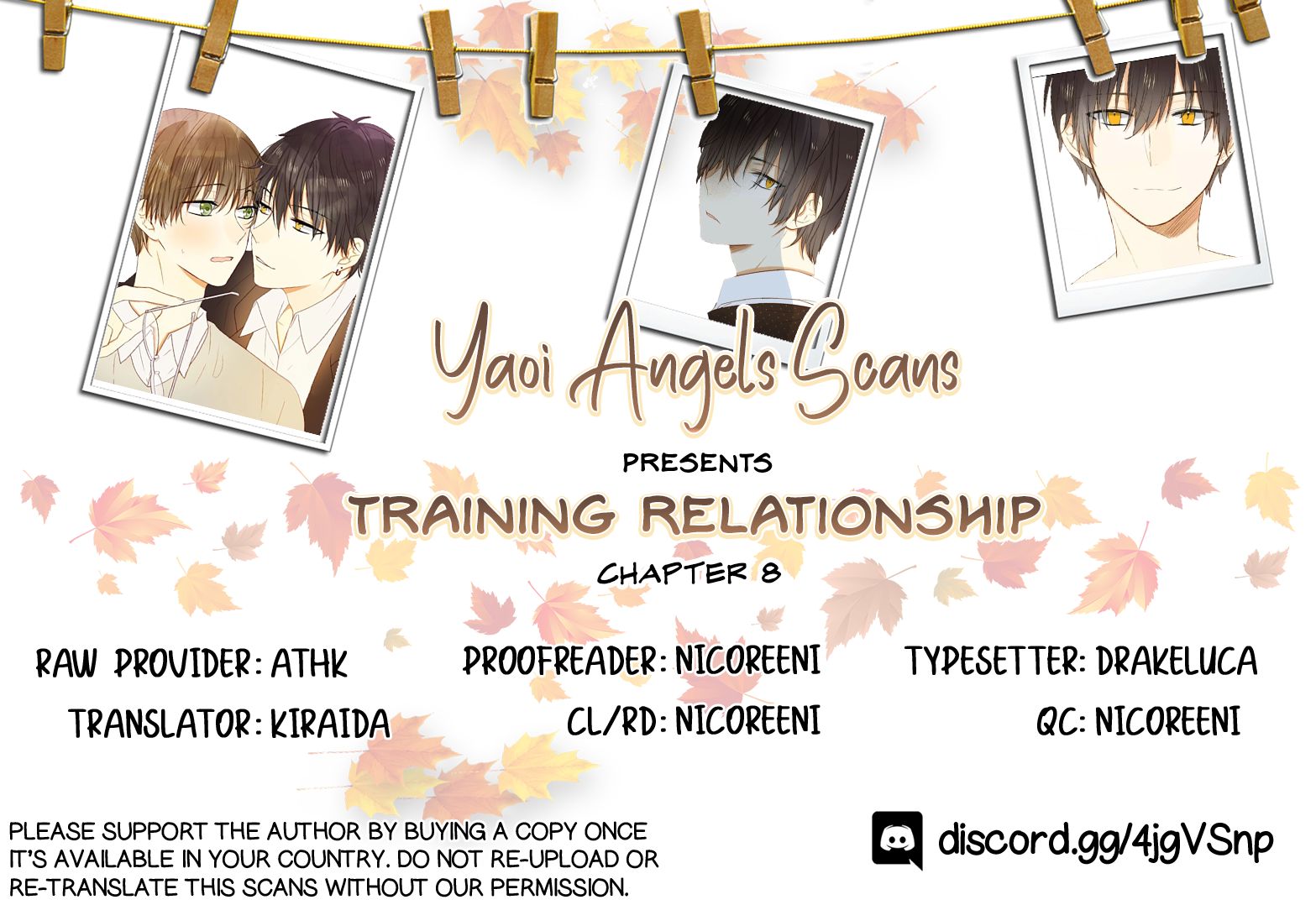 Training Relationship Chapter 8 #1