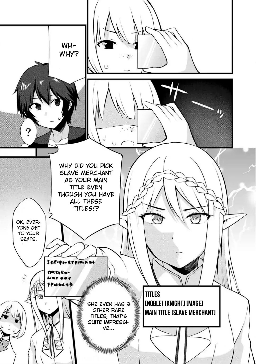 Dorei Shounin Shika Sentakushi Ga Nai Desu Yo? ~Harem? Nani Sore Oishii No?~ Chapter 2 #7