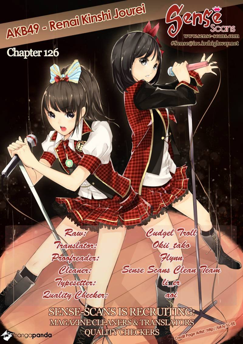 Akb49 - Renai Kinshi Jourei Chapter 126 #1