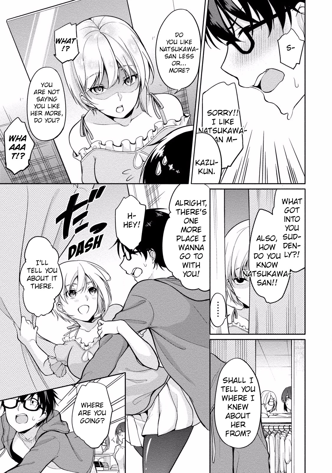 Satou-Kun Wa Nozoteiru. ~Kami-Sama Appli De Onnanoko No Kokoro O Nozoitara Do Xx Datta Chapter 3 #16