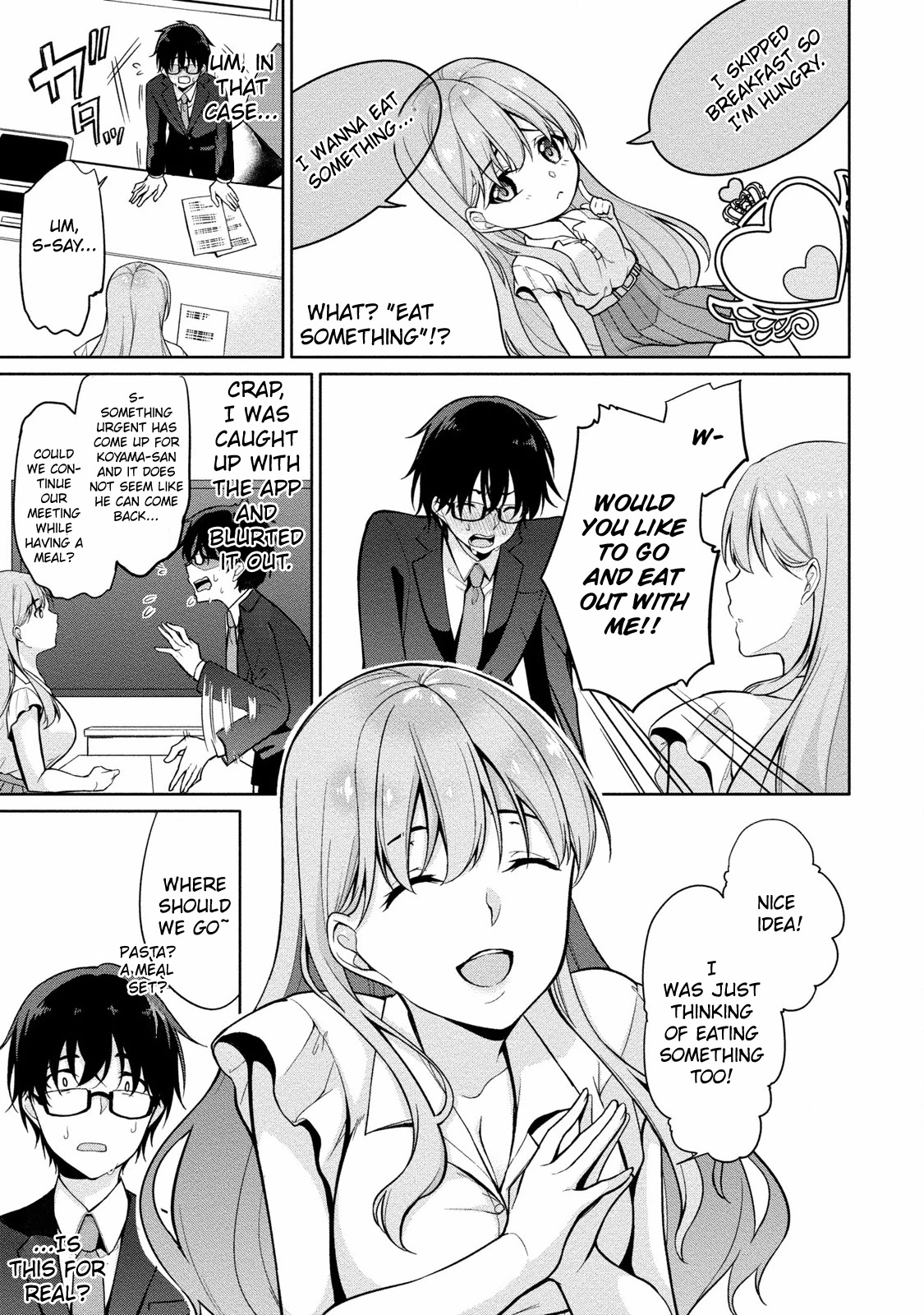 Satou-Kun Wa Nozoteiru. ~Kami-Sama Appli De Onnanoko No Kokoro O Nozoitara Do Xx Datta Chapter 2 #12