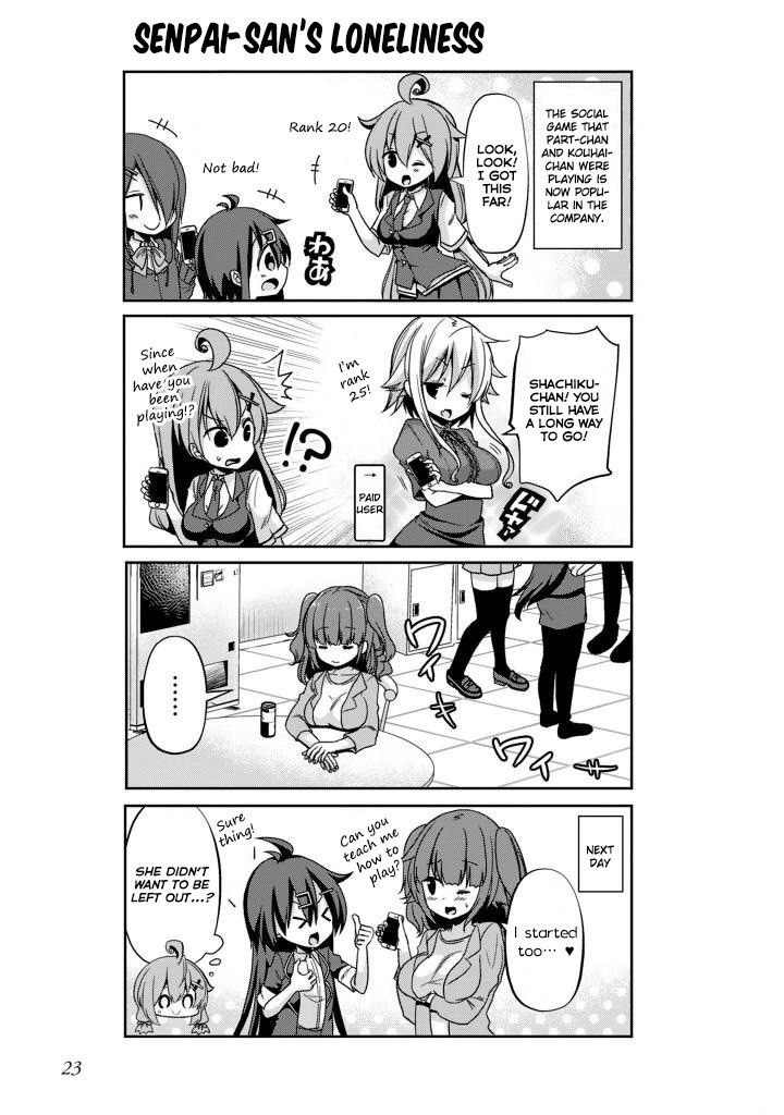 Ikinokore! Shachiku-Chan ~Kouhai-Chan Ota Katsudou-Ki~ Chapter 2 #11