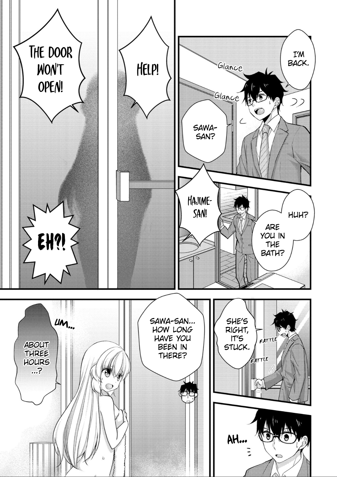 Chicchai Kanojo Senpai To Dōseishimasu. Chapter 4 #9