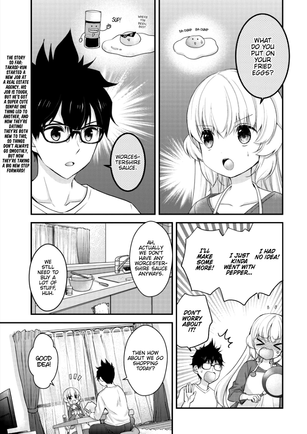 Chicchai Kanojo Senpai To Dōseishimasu. Chapter 2 #3