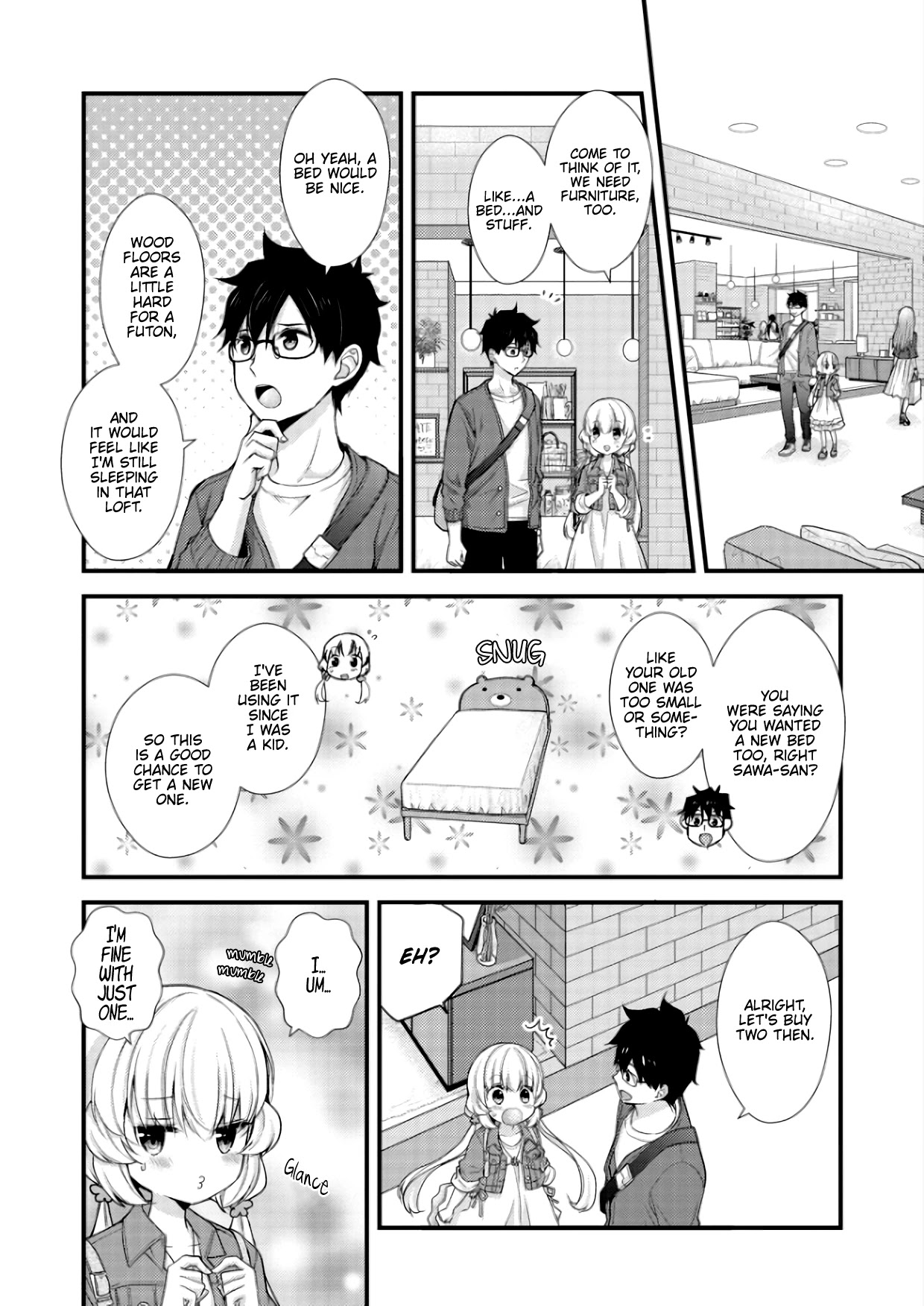 Chicchai Kanojo Senpai To Dōseishimasu. Chapter 2 #4